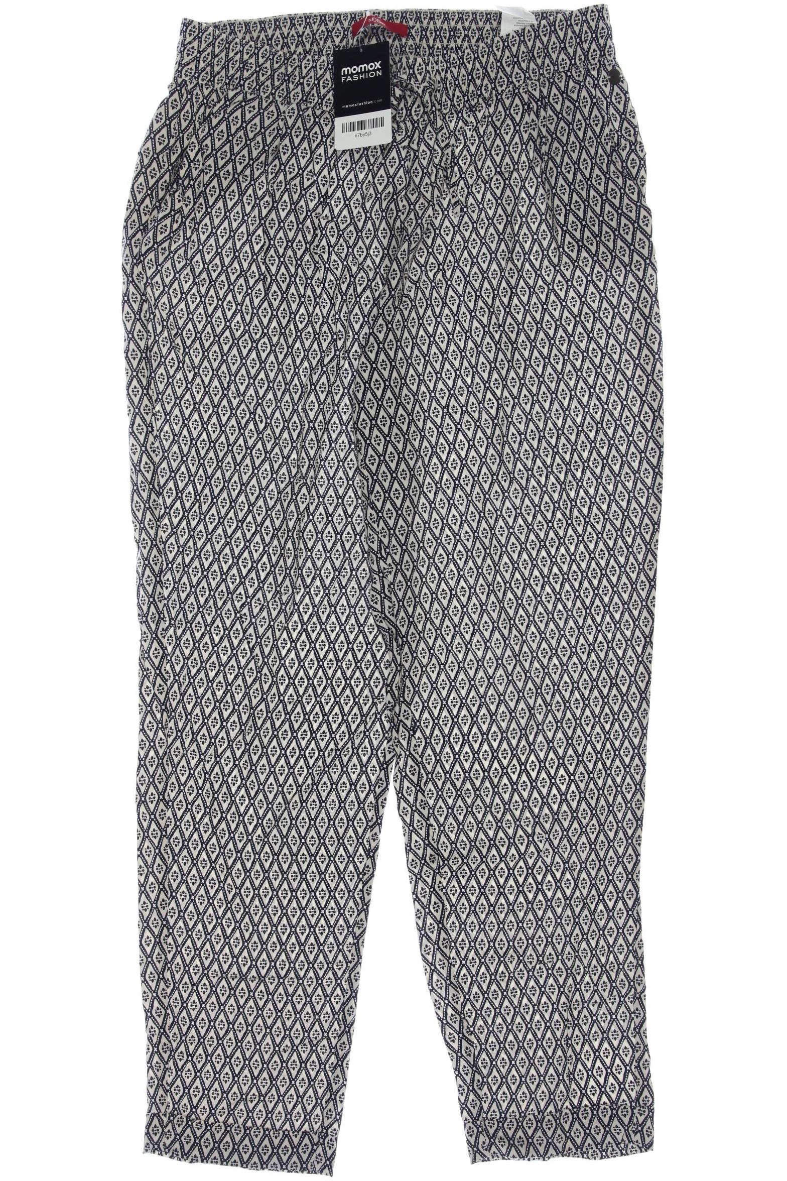 

s.Oliver Damen Stoffhose, marineblau, Gr. 38