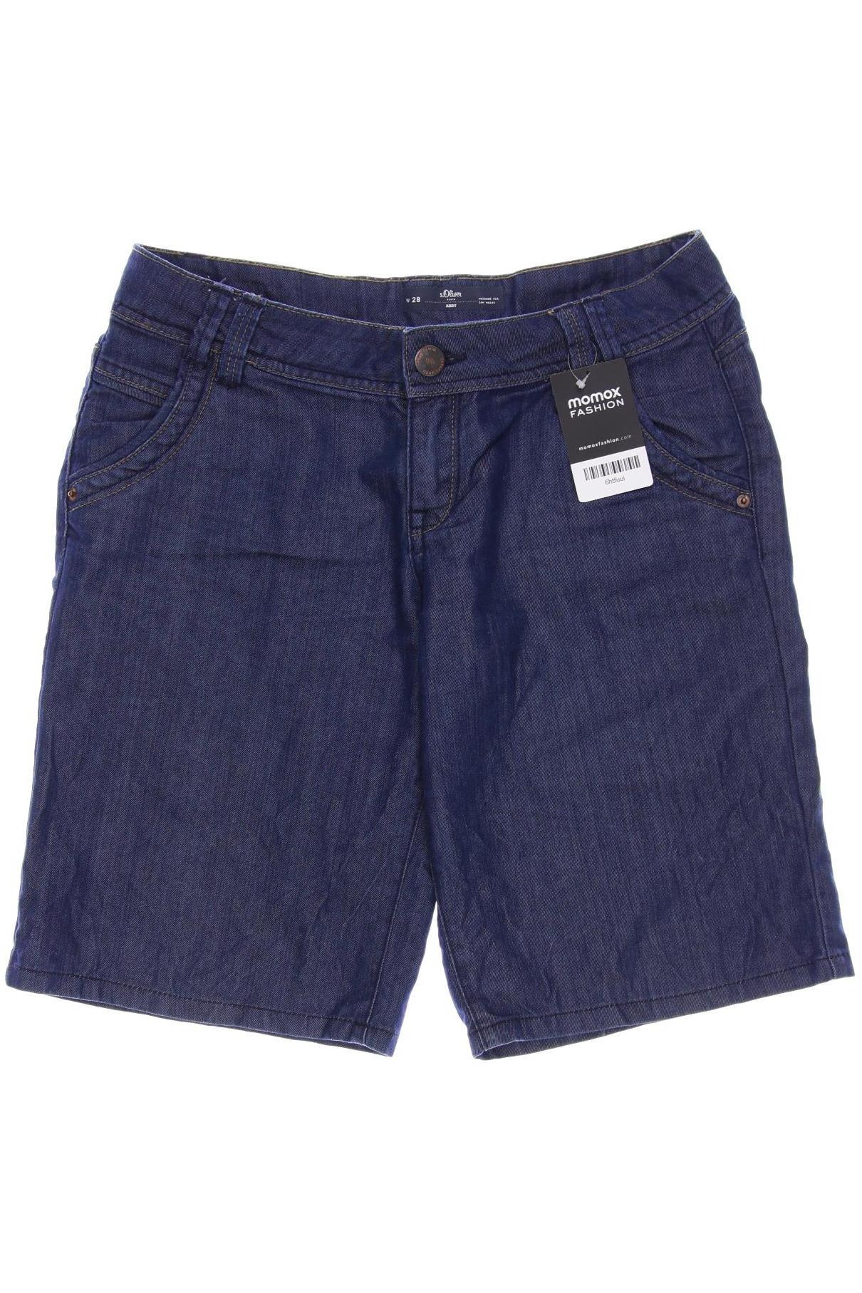 

s.Oliver Damen Shorts, blau, Gr. 38