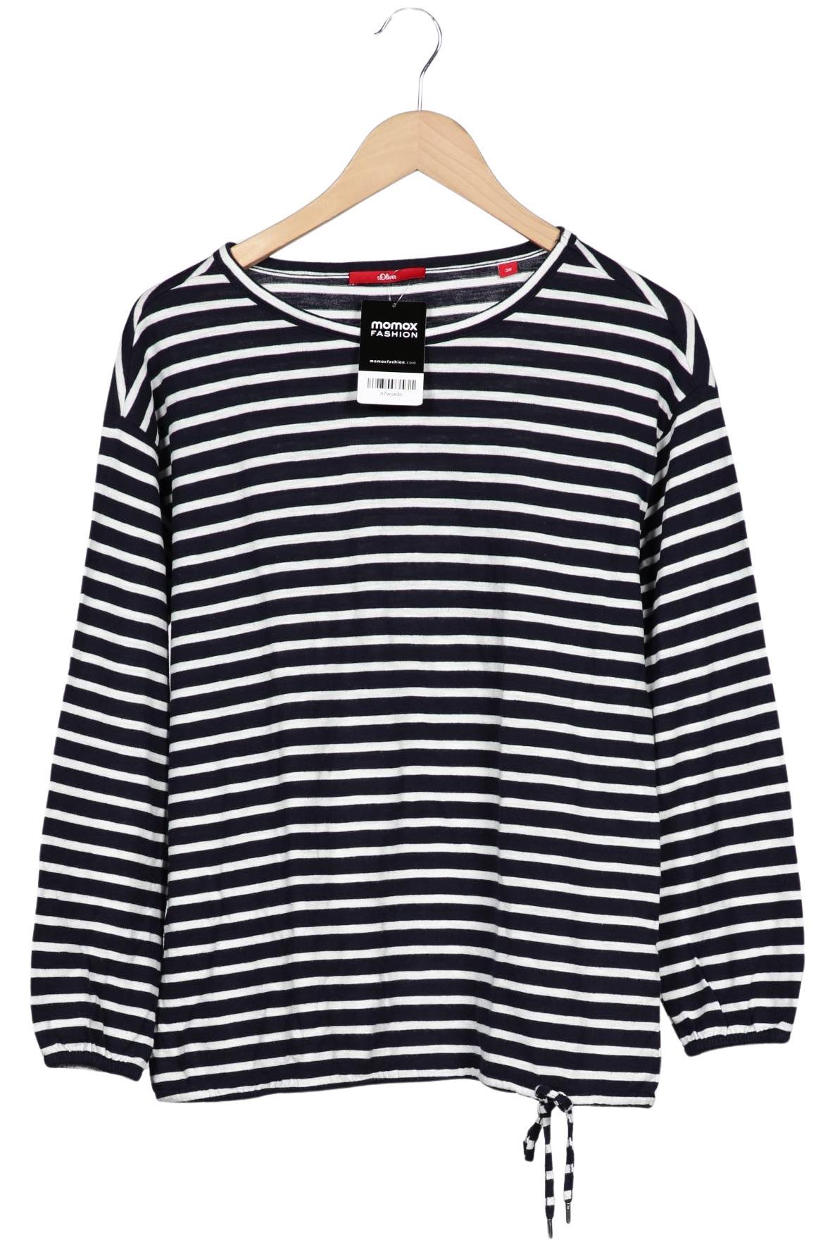 

s.Oliver Damen Langarmshirt, mehrfarbig, Gr. 38