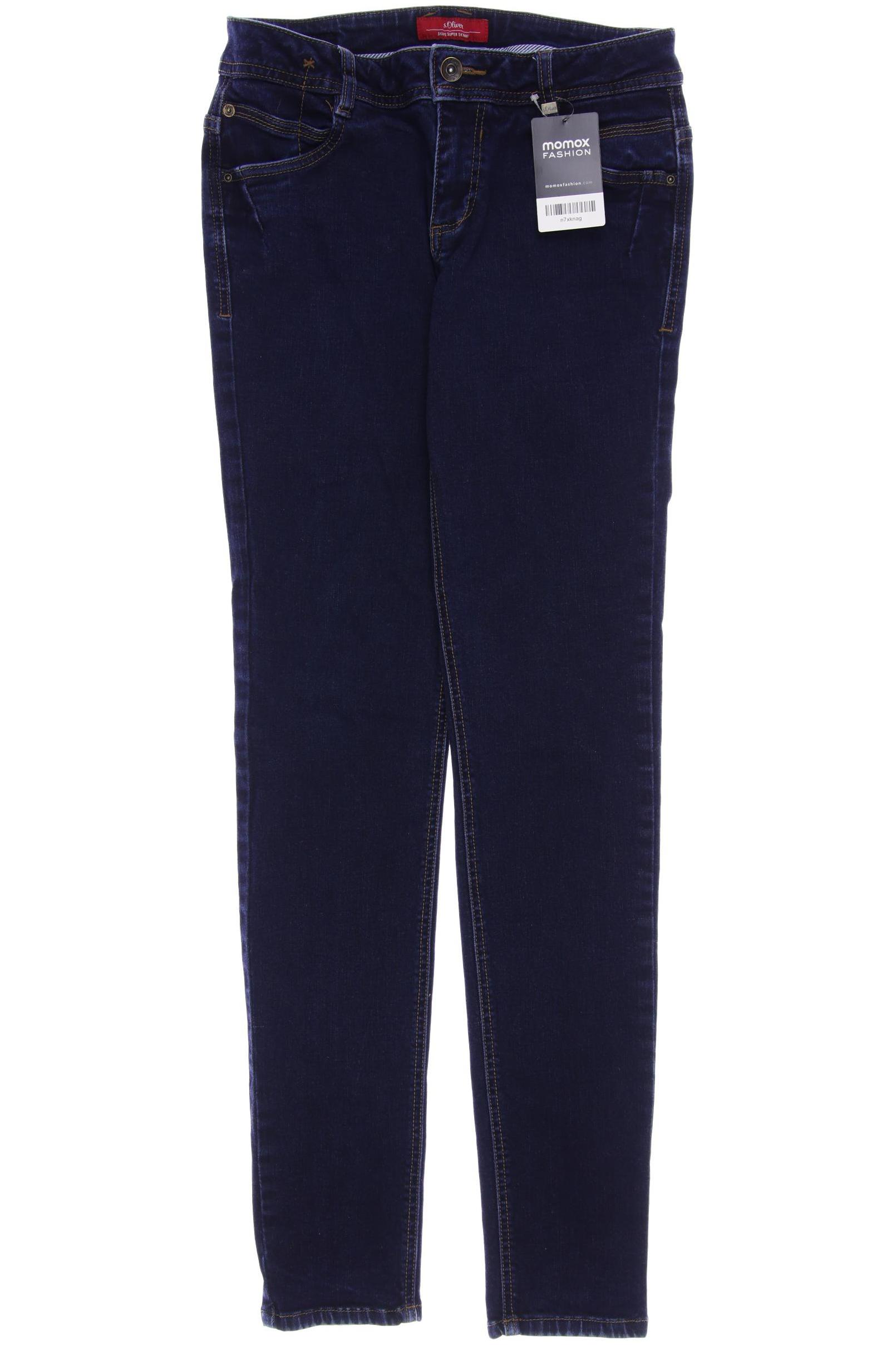 

s.Oliver Damen Jeans, marineblau