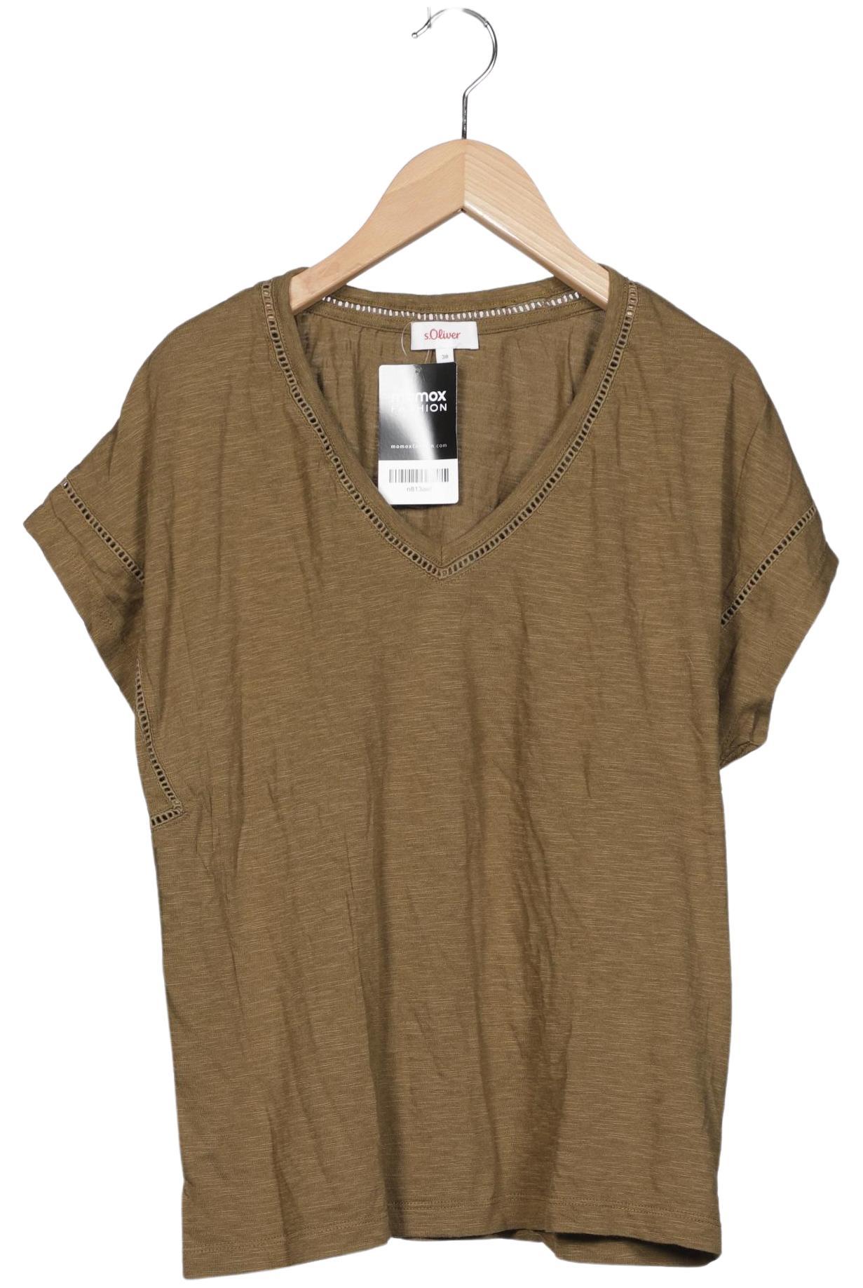 

s.Oliver Damen T-Shirt, grün, Gr. 38