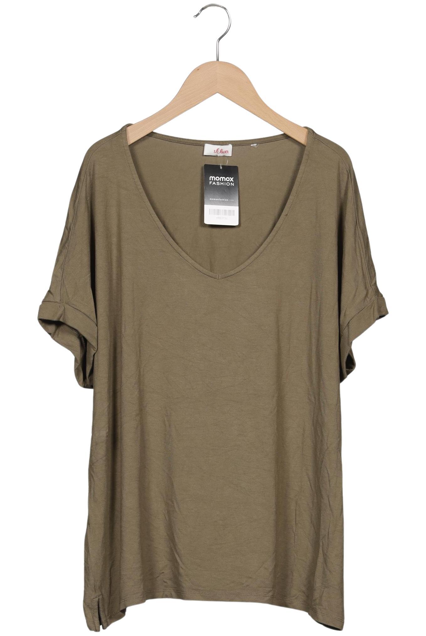 

s.Oliver Damen T-Shirt, grün, Gr. 48