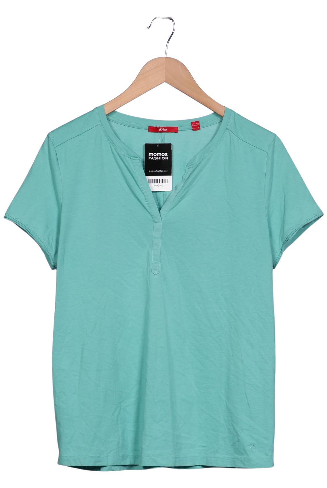 

s.Oliver Damen T-Shirt, türkis, Gr. 42