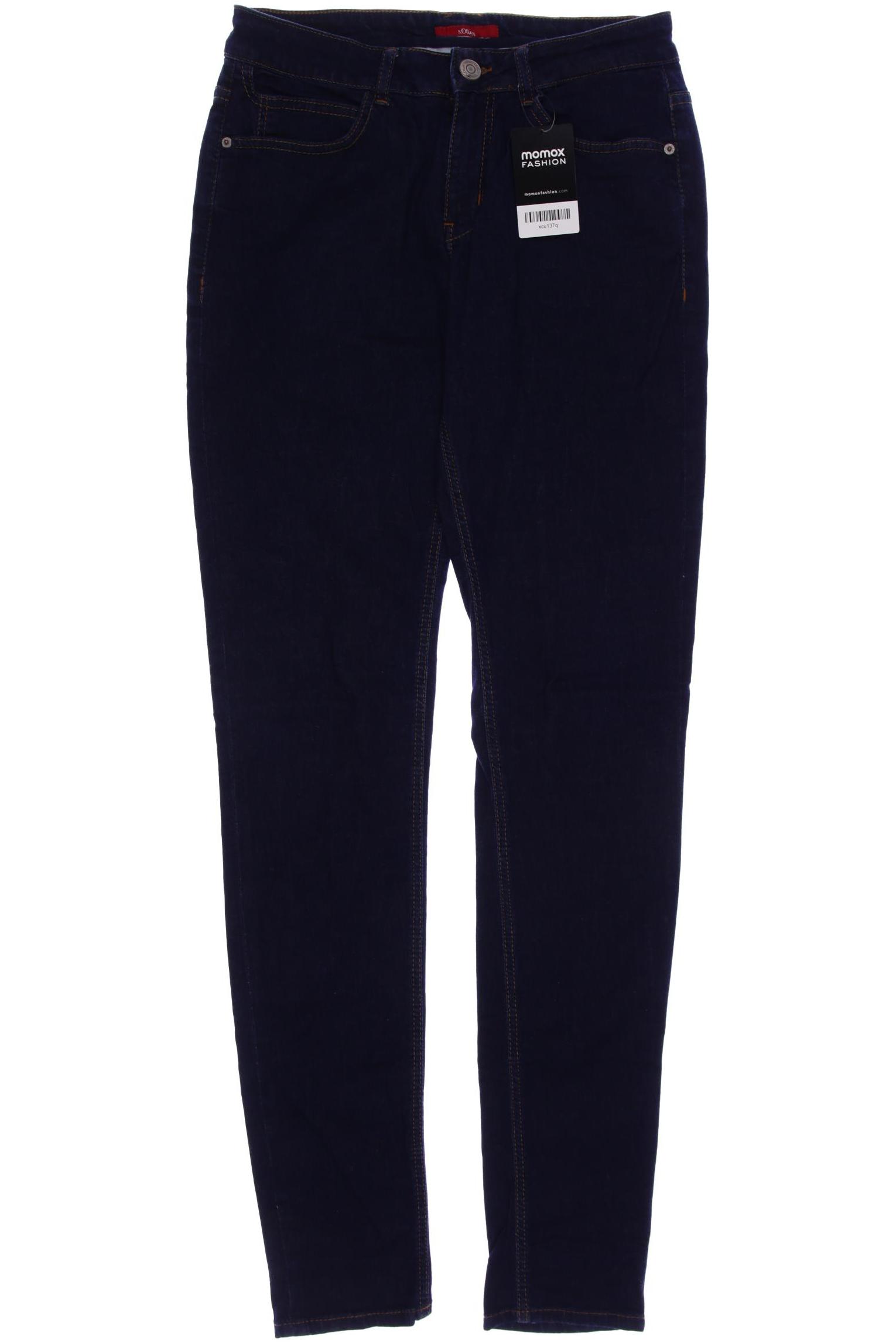 

s.Oliver Damen Jeans, marineblau