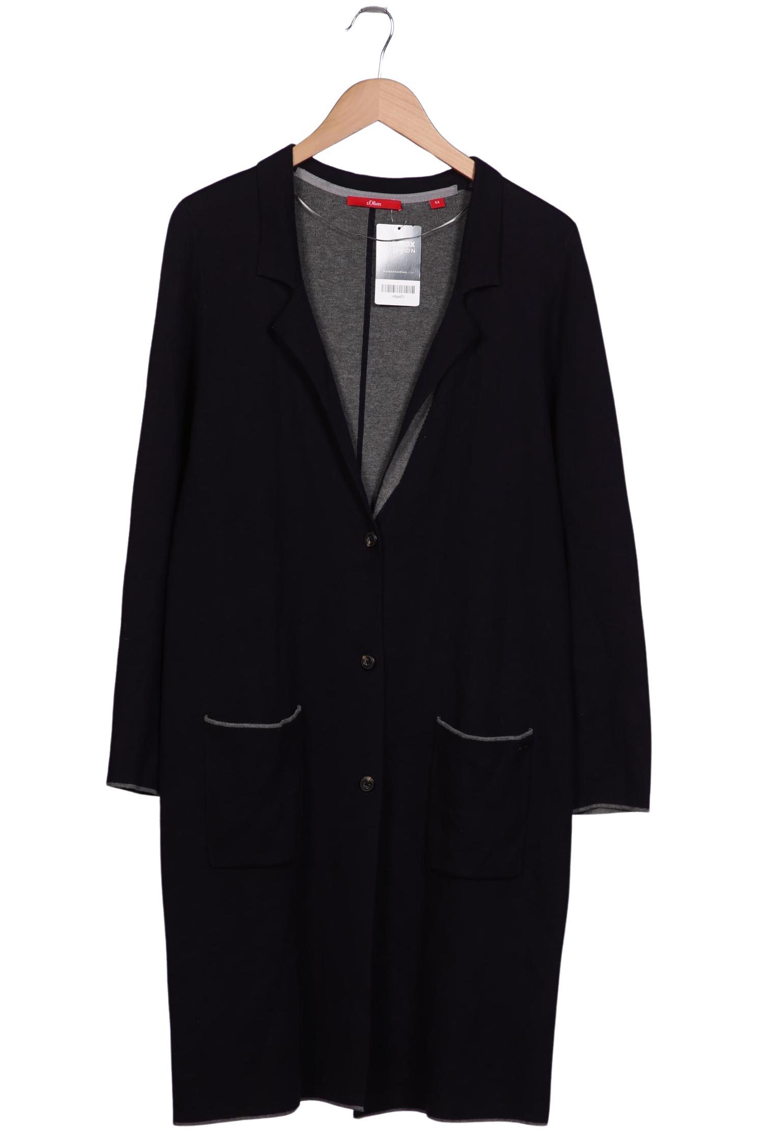 

s.Oliver Damen Strickjacke, marineblau, Gr. 44