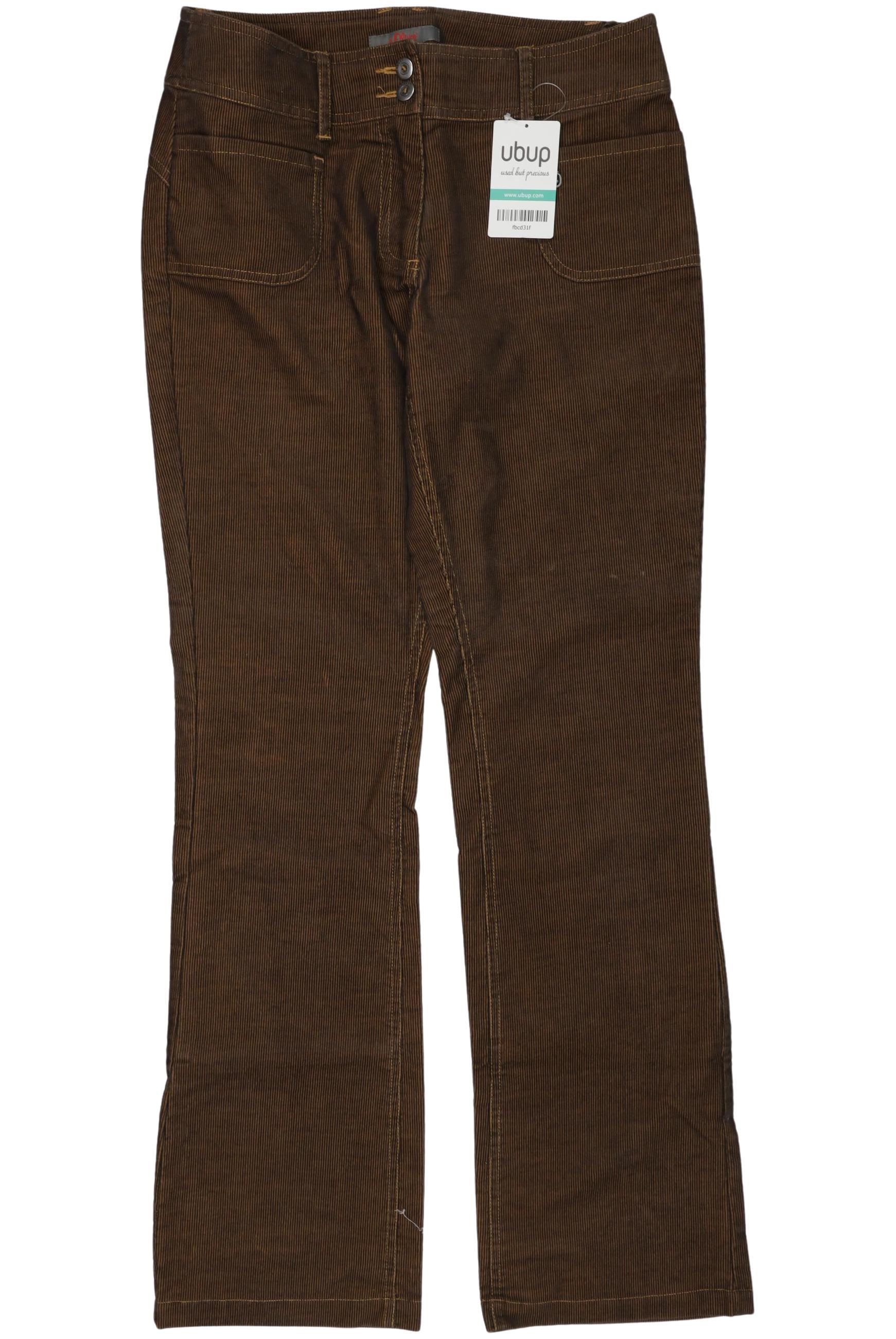 

s.Oliver Damen Stoffhose, braun, Gr. 36