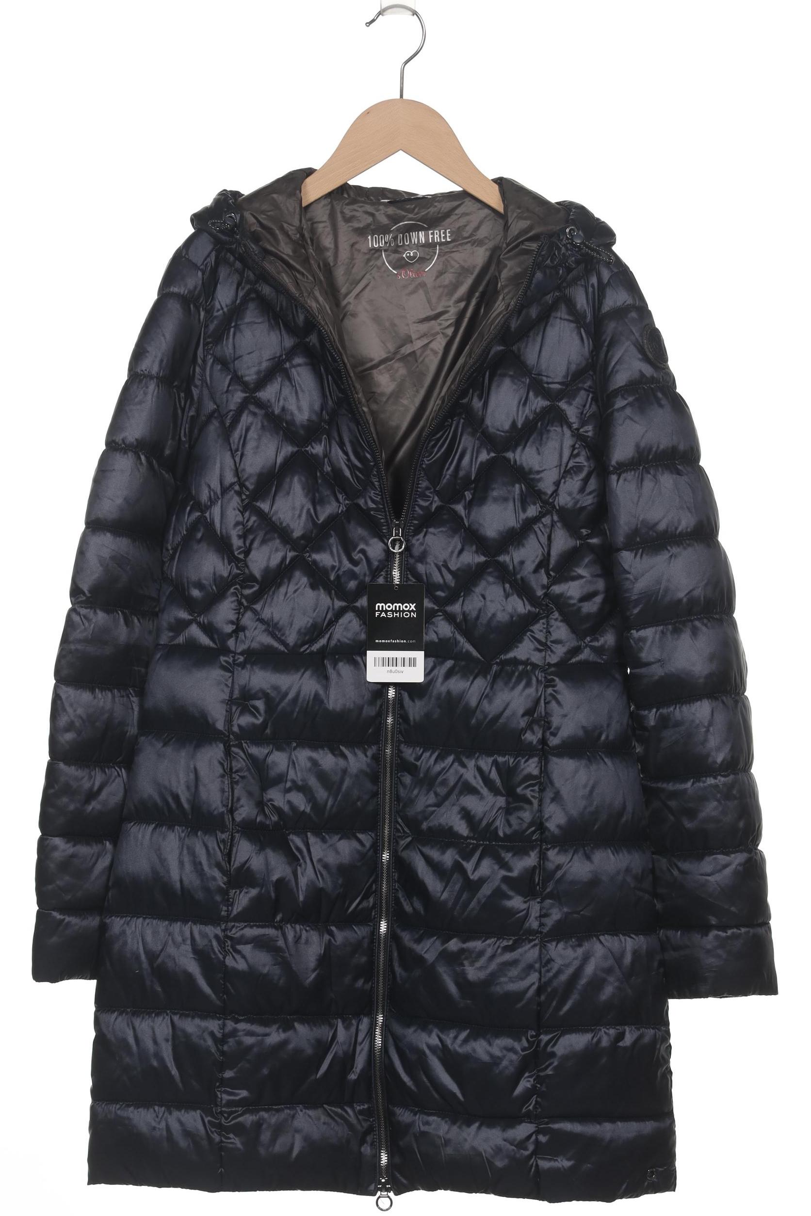 

s.Oliver Damen Mantel, marineblau, Gr. 36