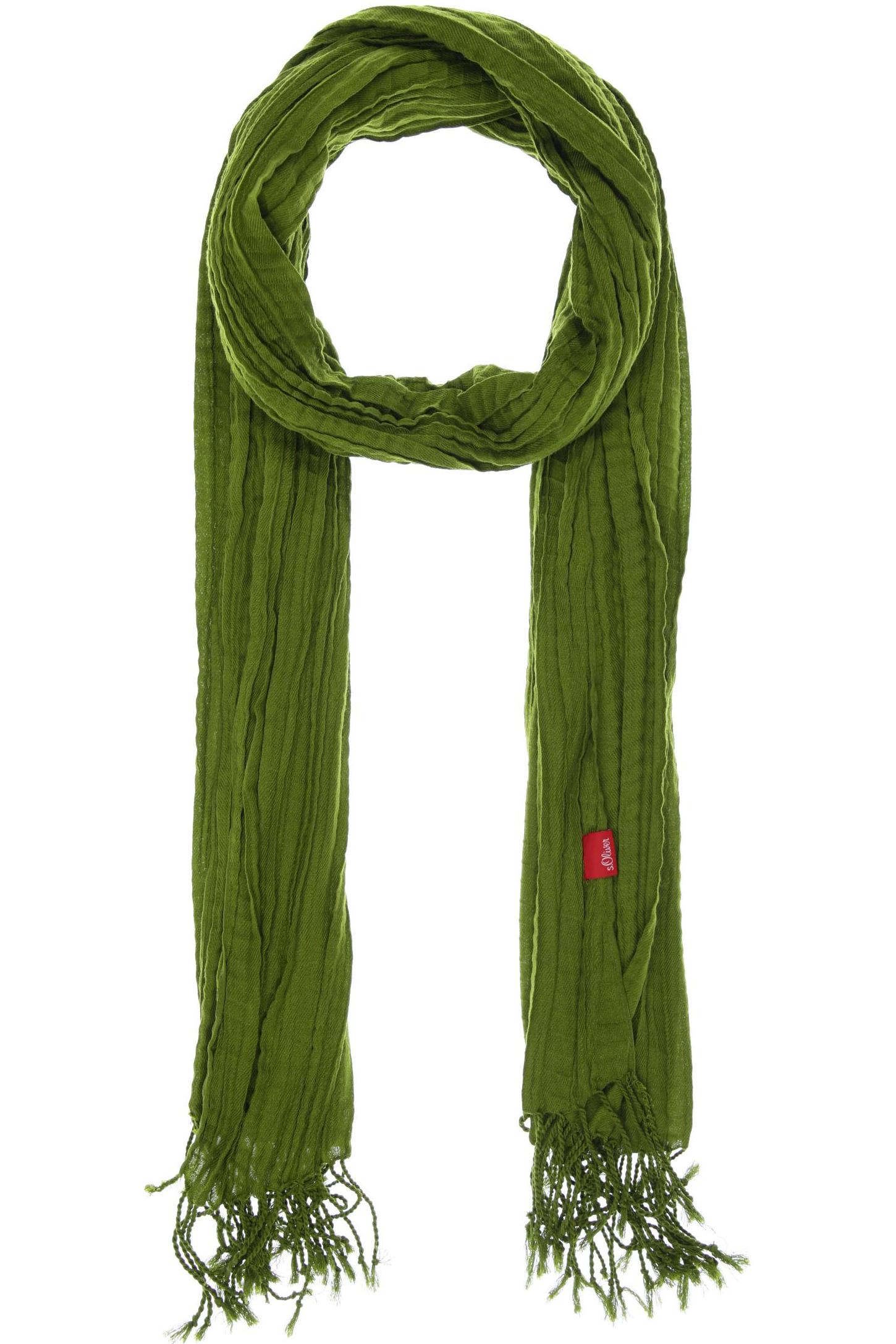 

s.Oliver Damen Schal, grün, Gr.