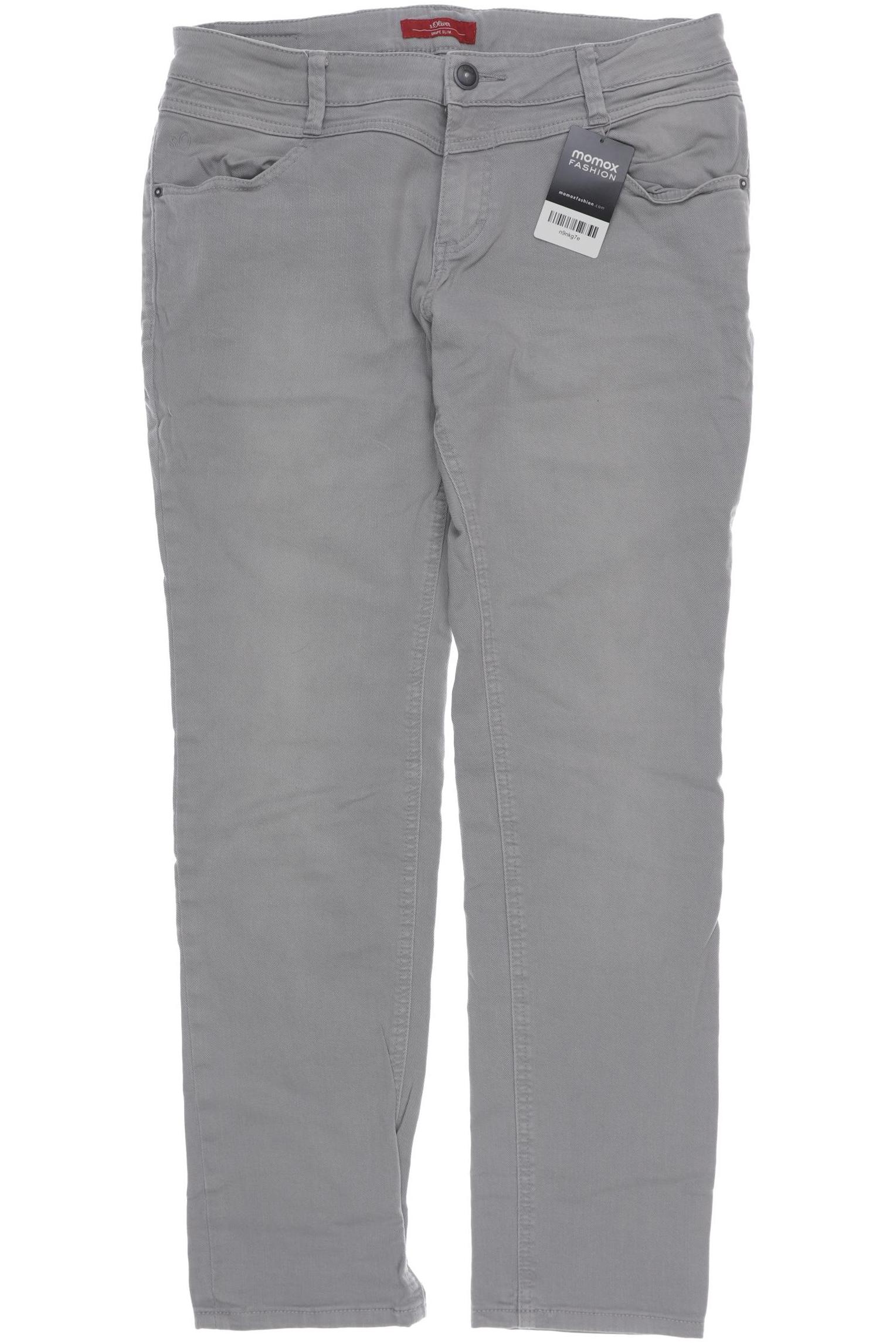

s.Oliver Damen Jeans, grau