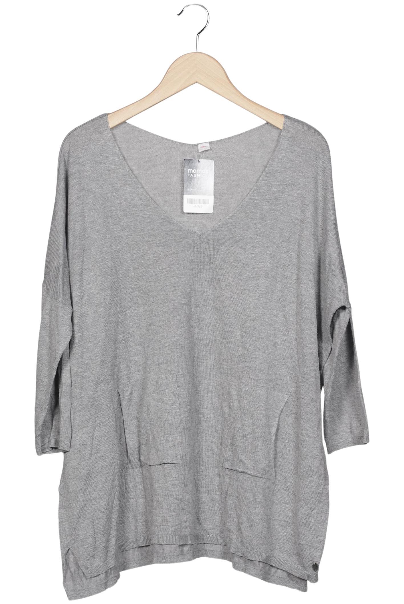 

s.Oliver Damen Pullover, grau, Gr. 42