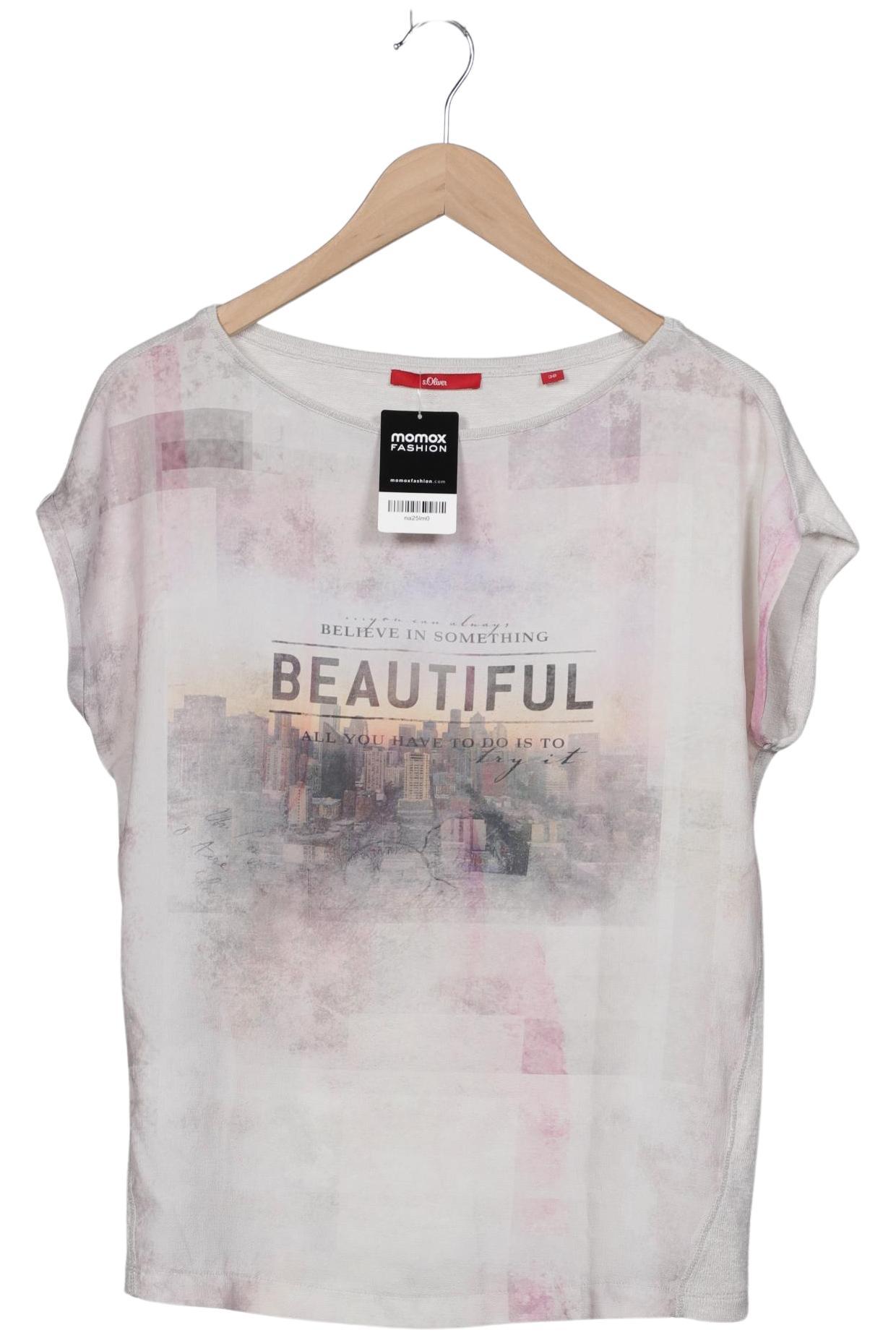 

s.Oliver Damen T-Shirt, pink, Gr. 38