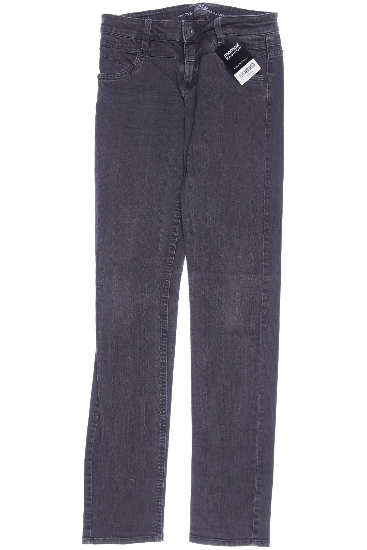 

s.Oliver Damen Jeans, grau