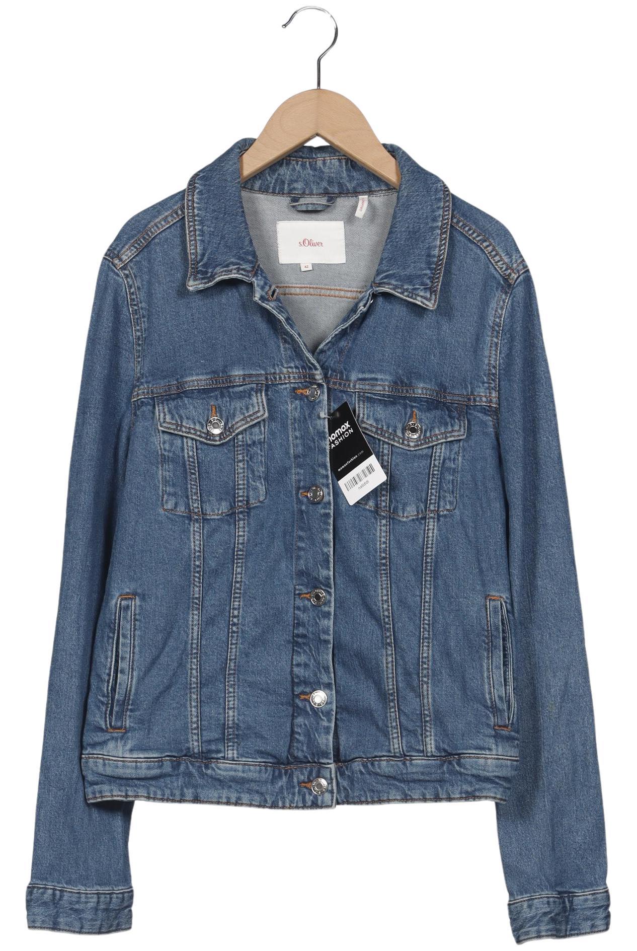 

s.Oliver Damen Jacke, blau, Gr. 42