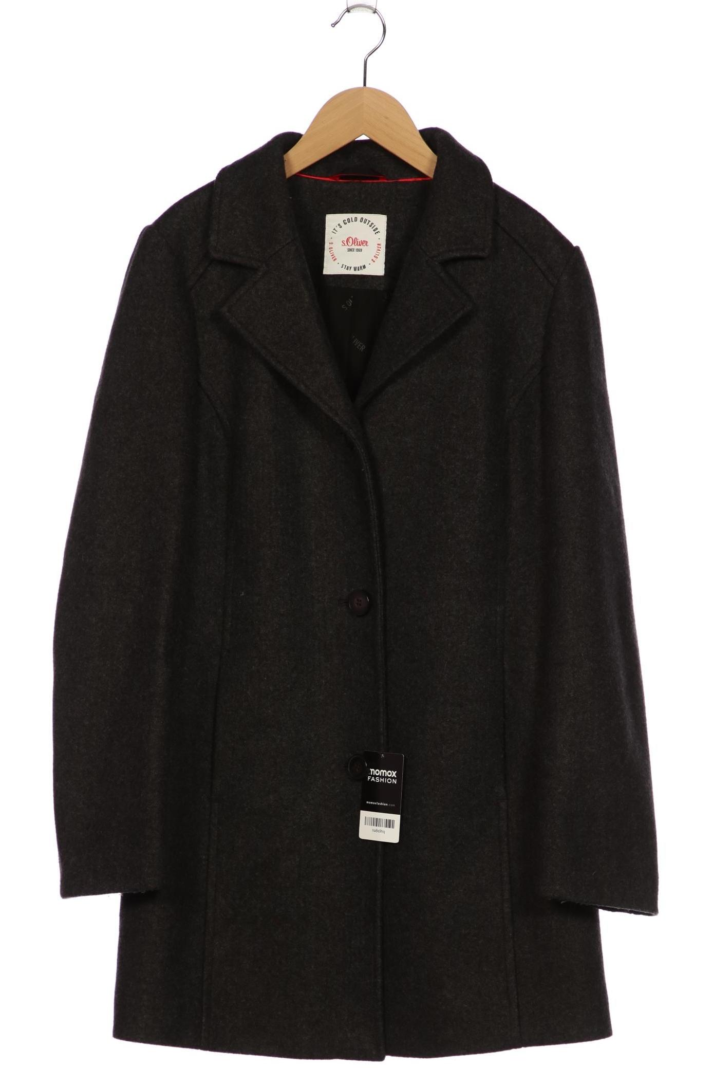 

s.Oliver Damen Mantel, grau, Gr. 40