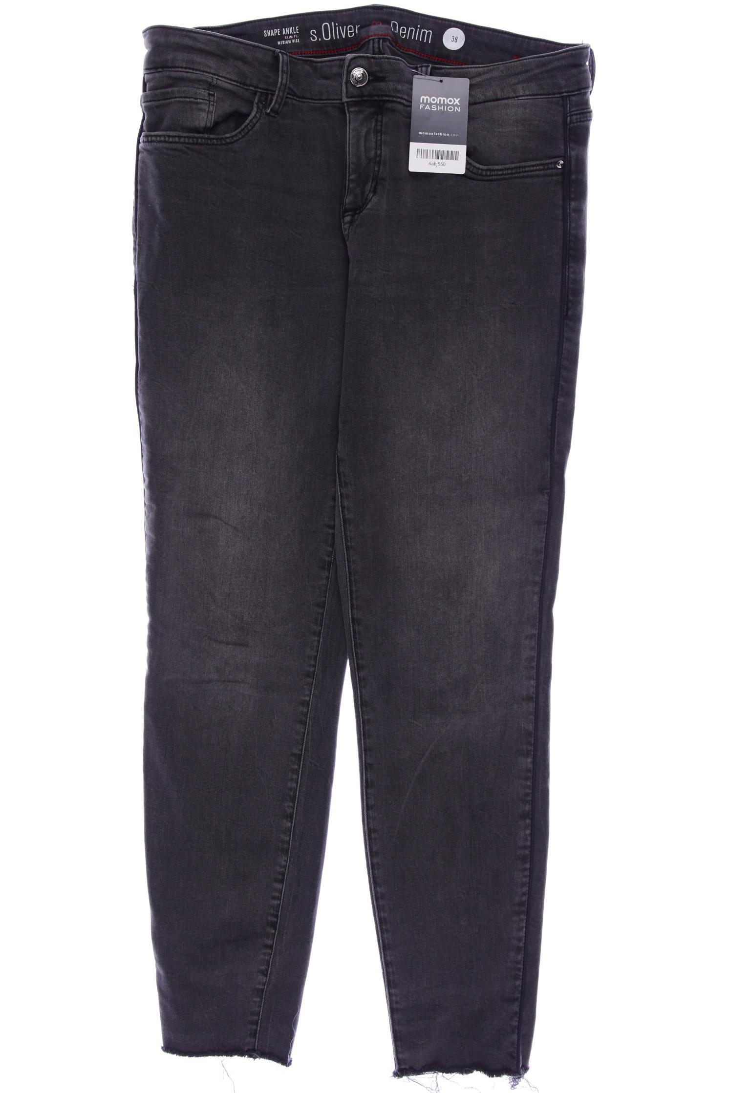 

s.Oliver Damen Jeans, grau