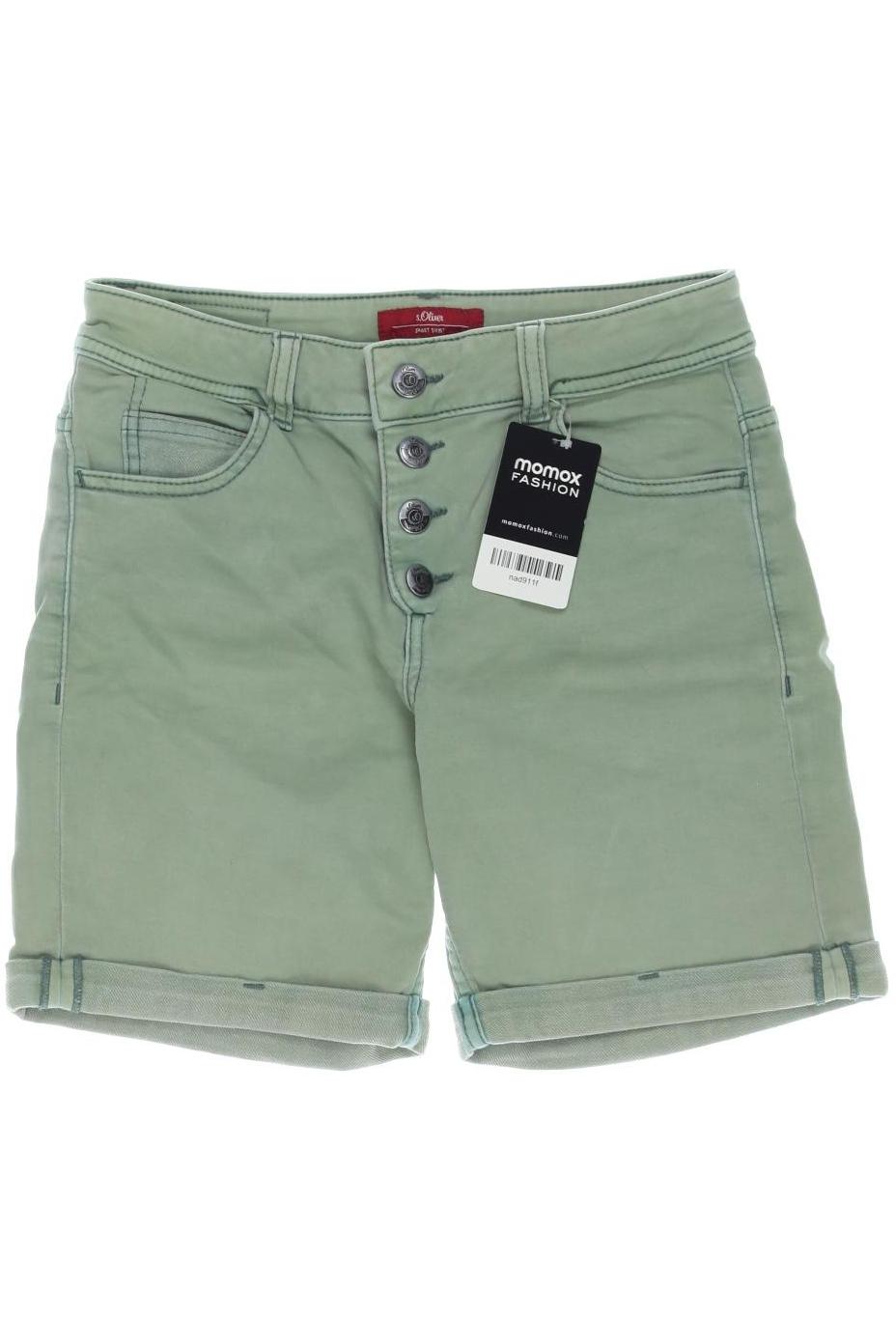 

s.Oliver Damen Shorts, hellgrün, Gr. 32