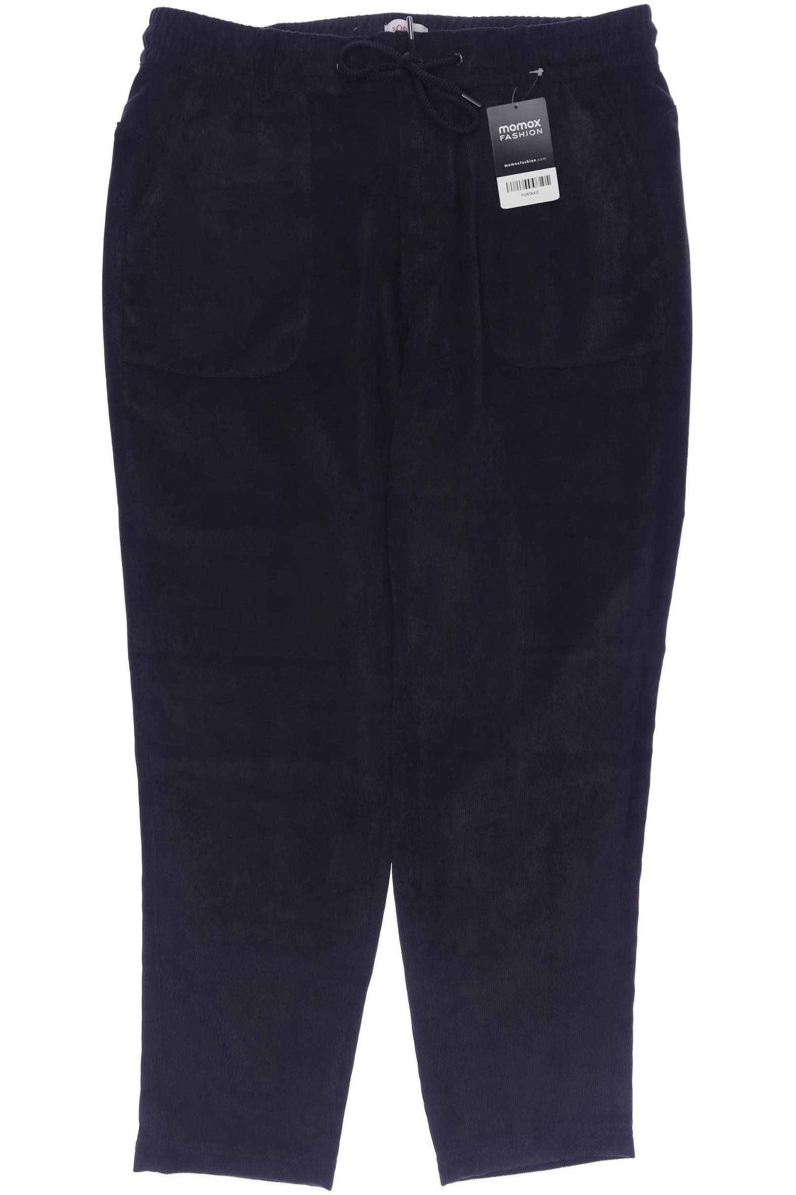 

s.Oliver Damen Stoffhose, schwarz, Gr. 42