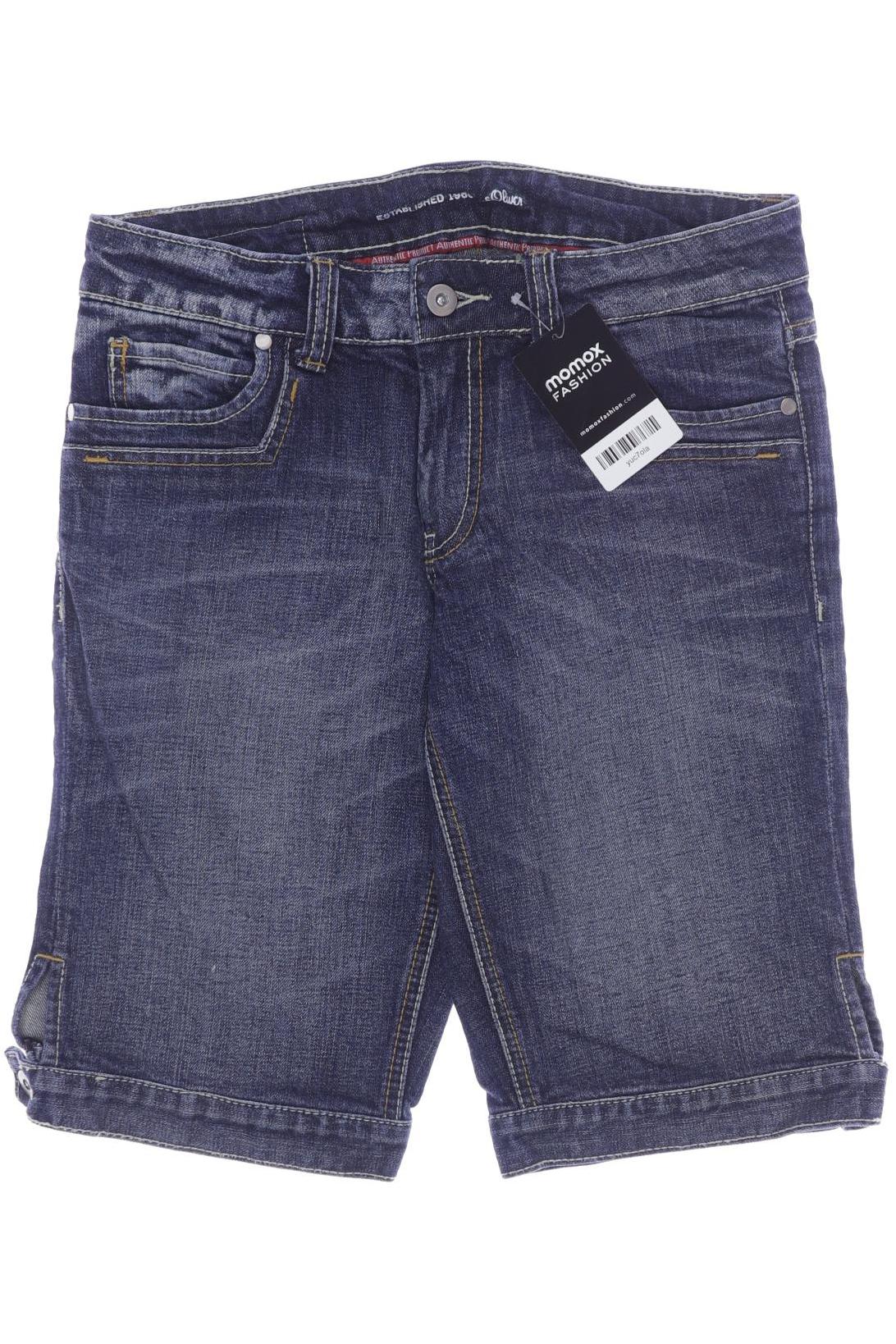 

s.Oliver Damen Shorts, blau, Gr. 36