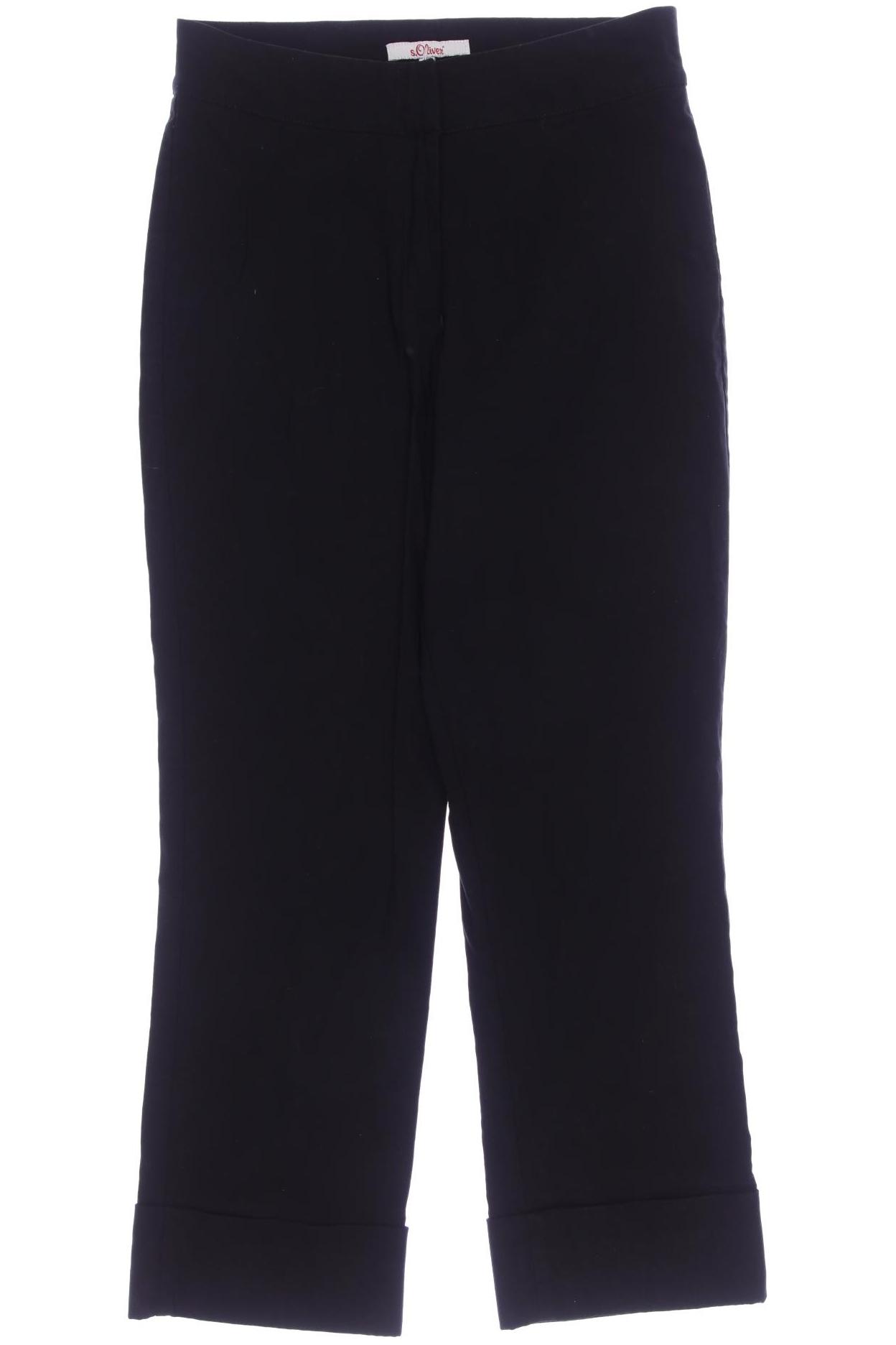 

s.Oliver Damen Stoffhose, schwarz, Gr. 36