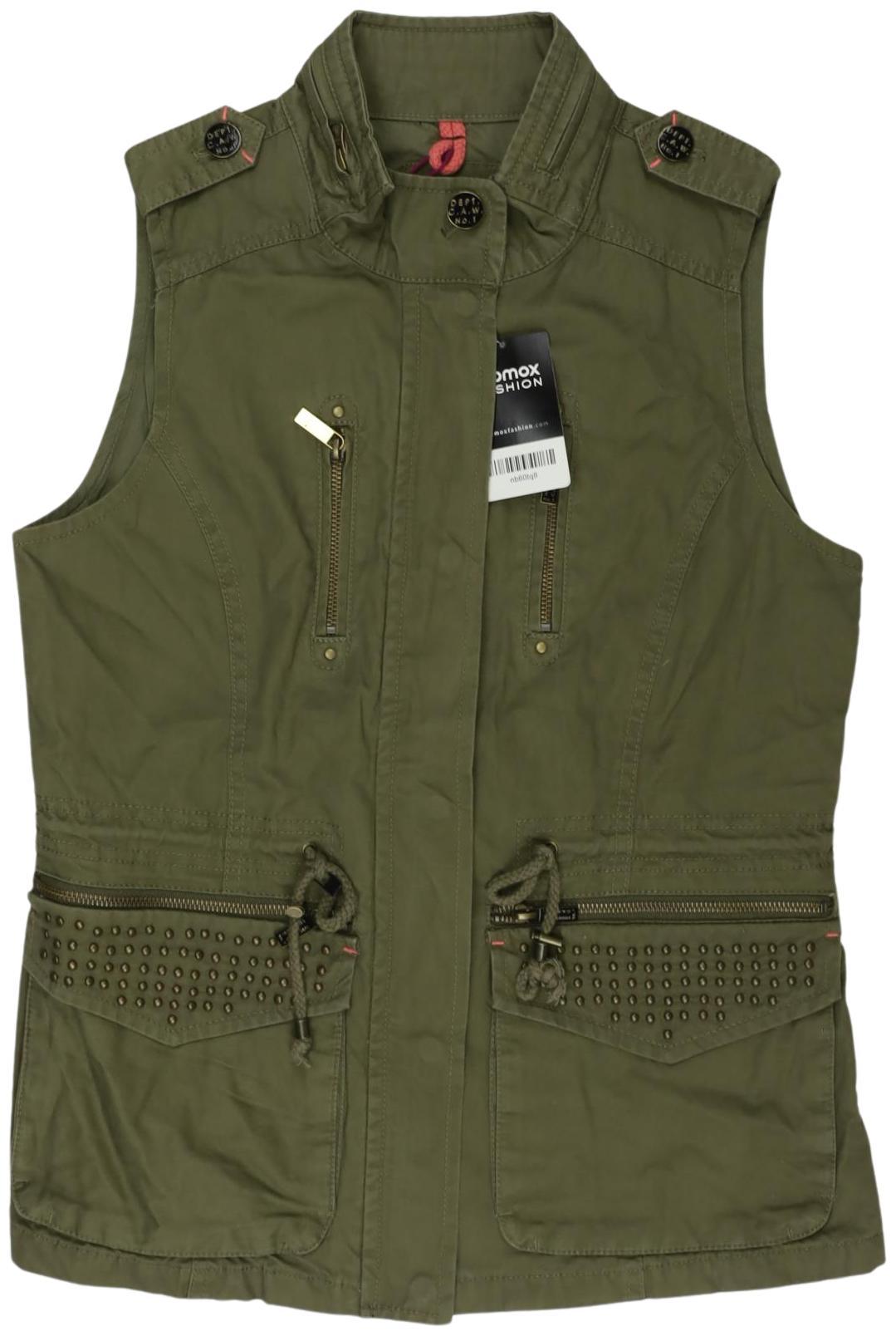 

s.Oliver Damen Weste, grün, Gr. 36