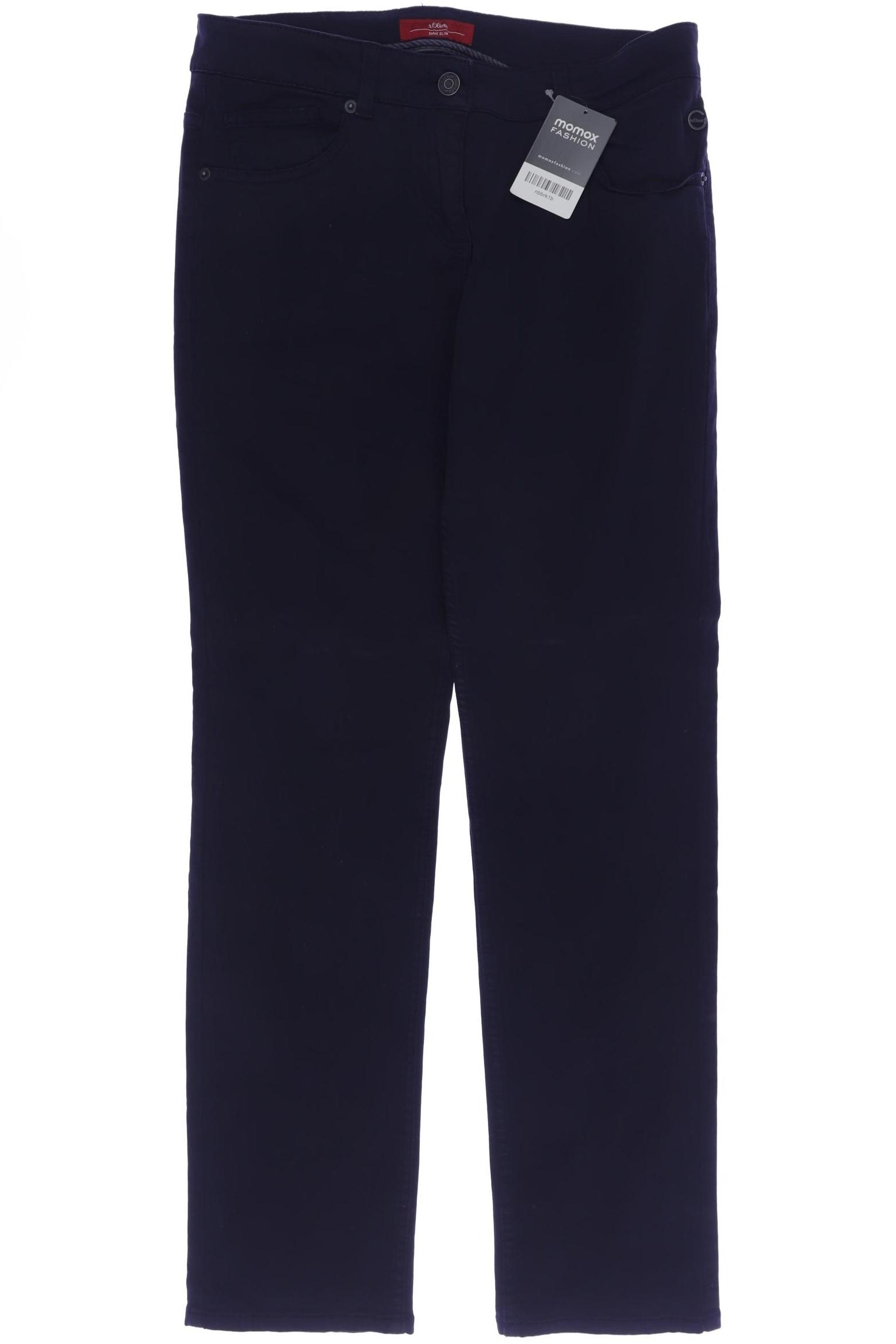 

s.Oliver Damen Stoffhose, marineblau, Gr. 38