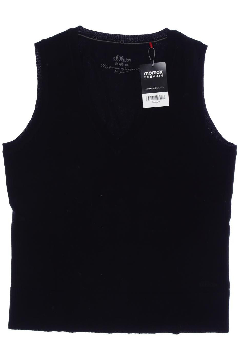 

s.Oliver Damen Pullover, schwarz, Gr. 38