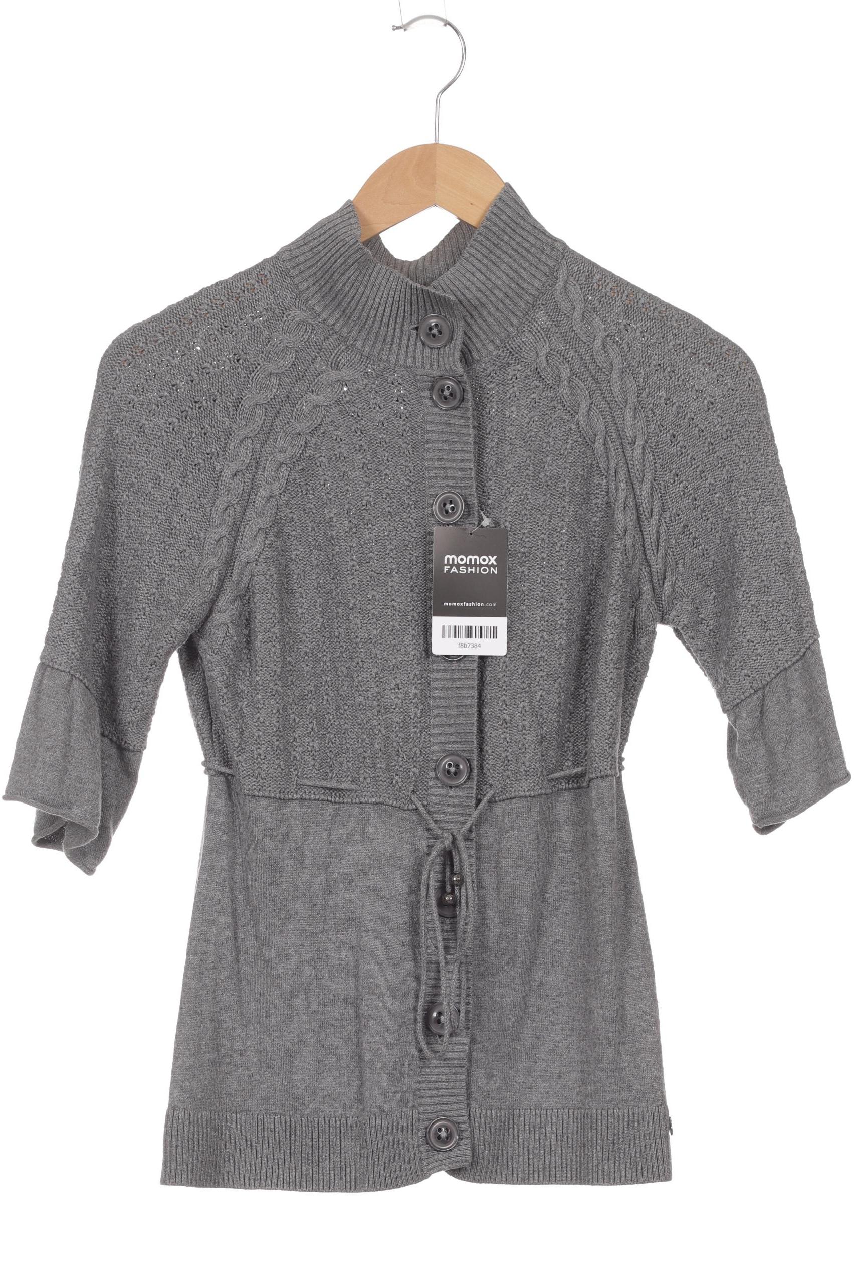 

s.Oliver Damen Strickjacke, grau, Gr. 38