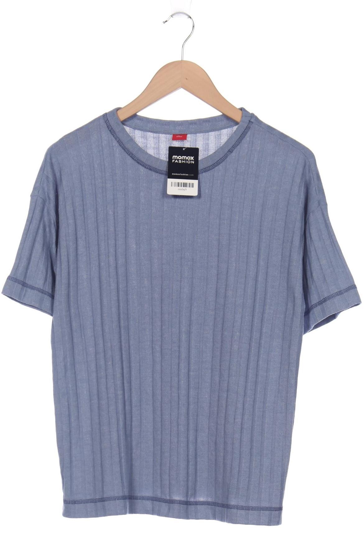 

s.Oliver Damen T-Shirt, blau, Gr. 36