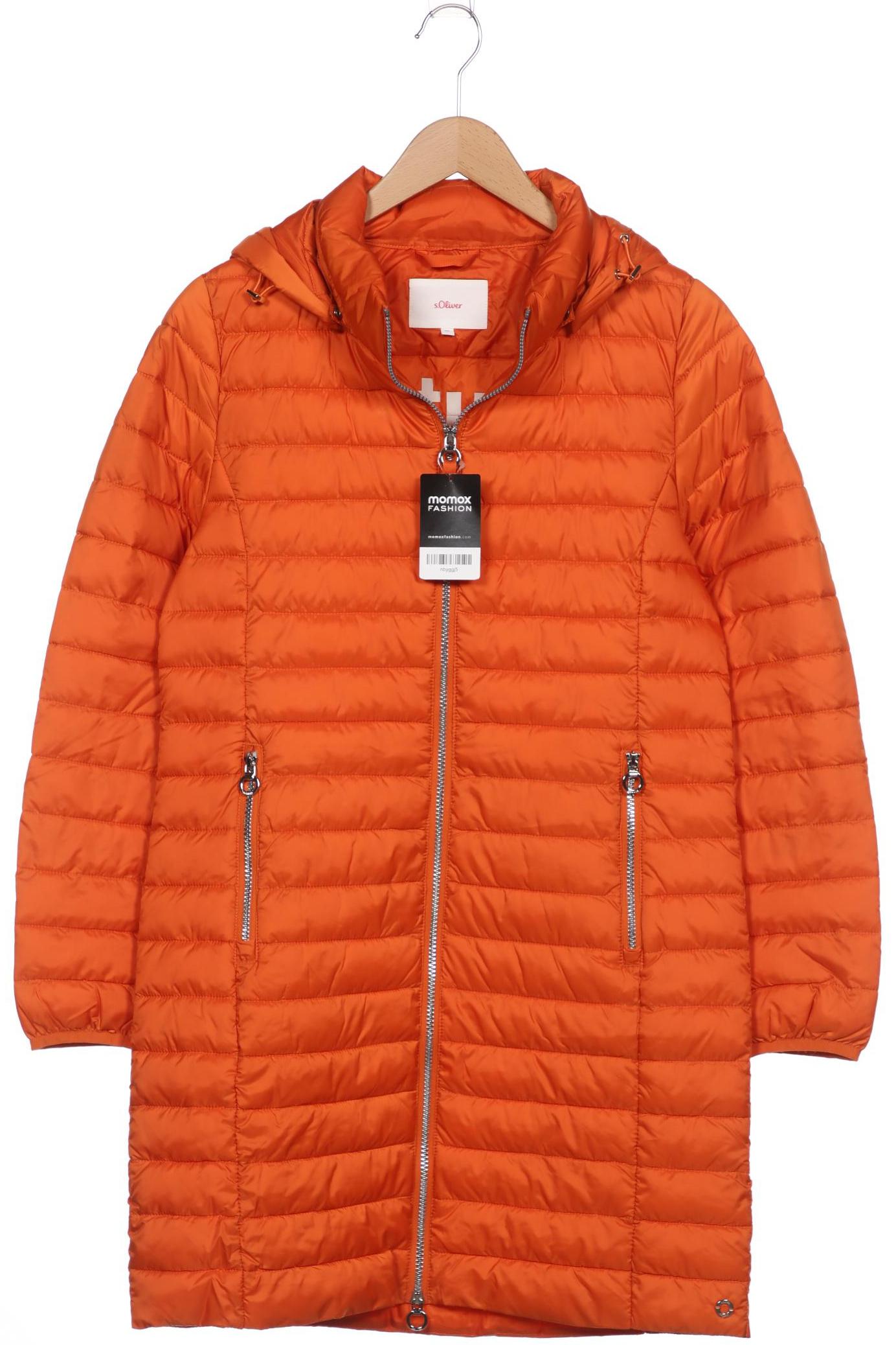 

s.Oliver Damen Mantel, orange, Gr. 38