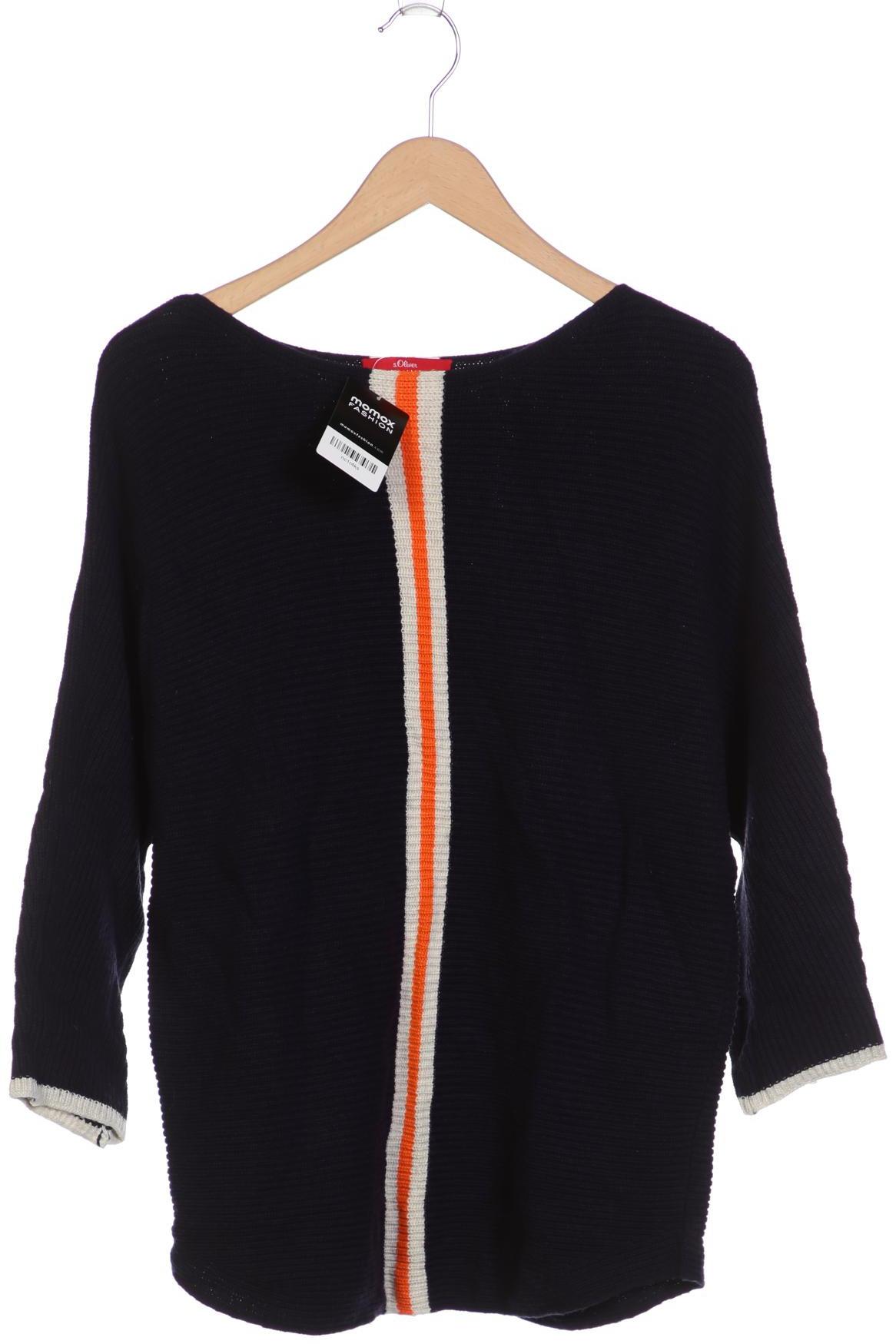

s.Oliver Damen Pullover, marineblau