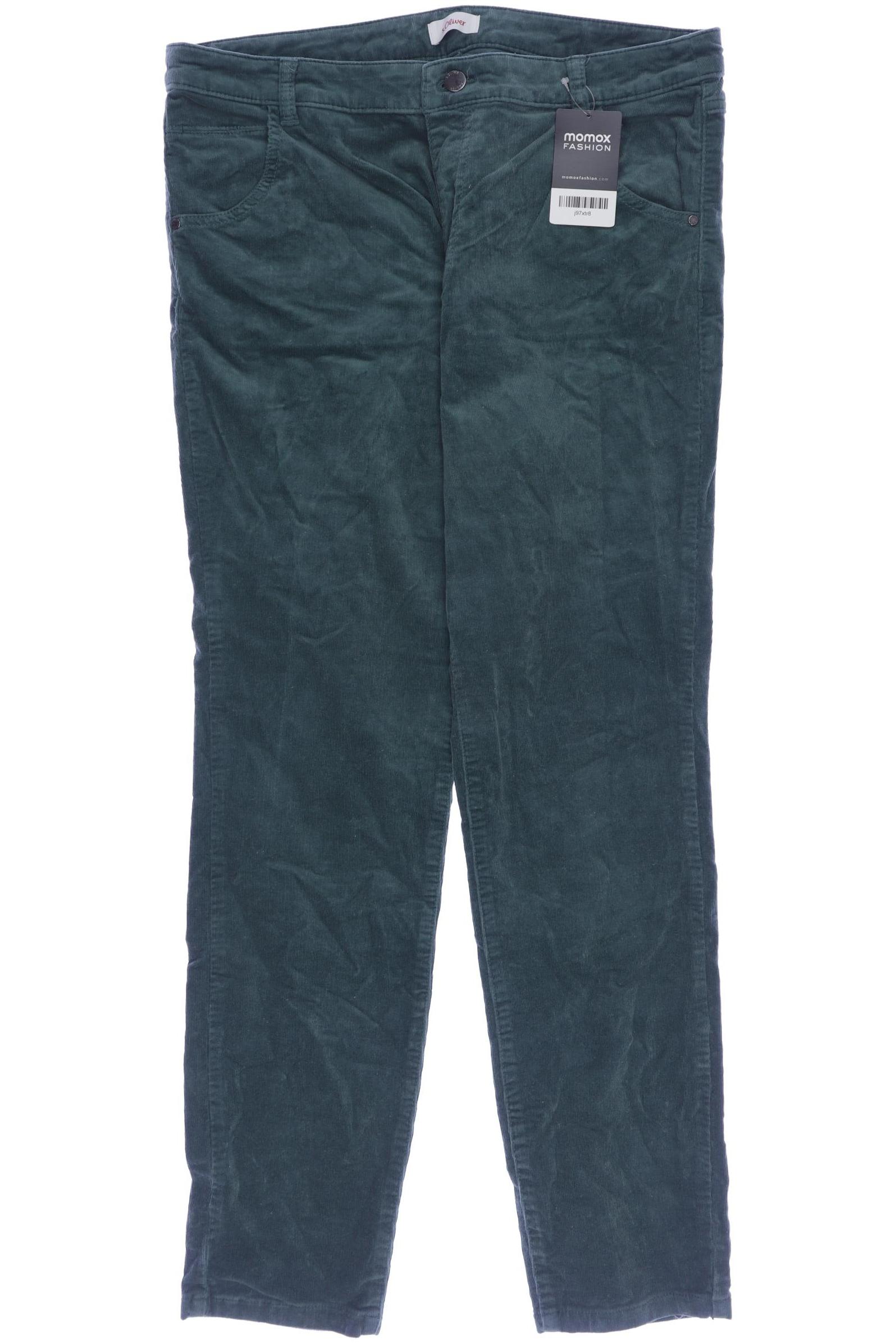 

s.Oliver Damen Stoffhose, grün, Gr. 42