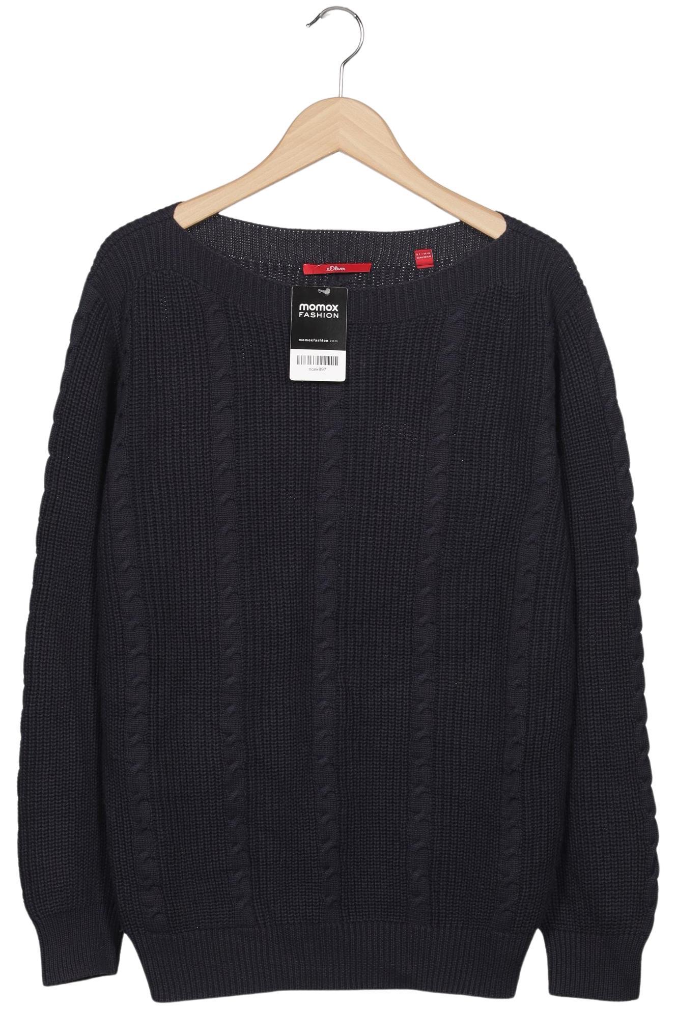 

s.Oliver Damen Pullover, marineblau, Gr. 42