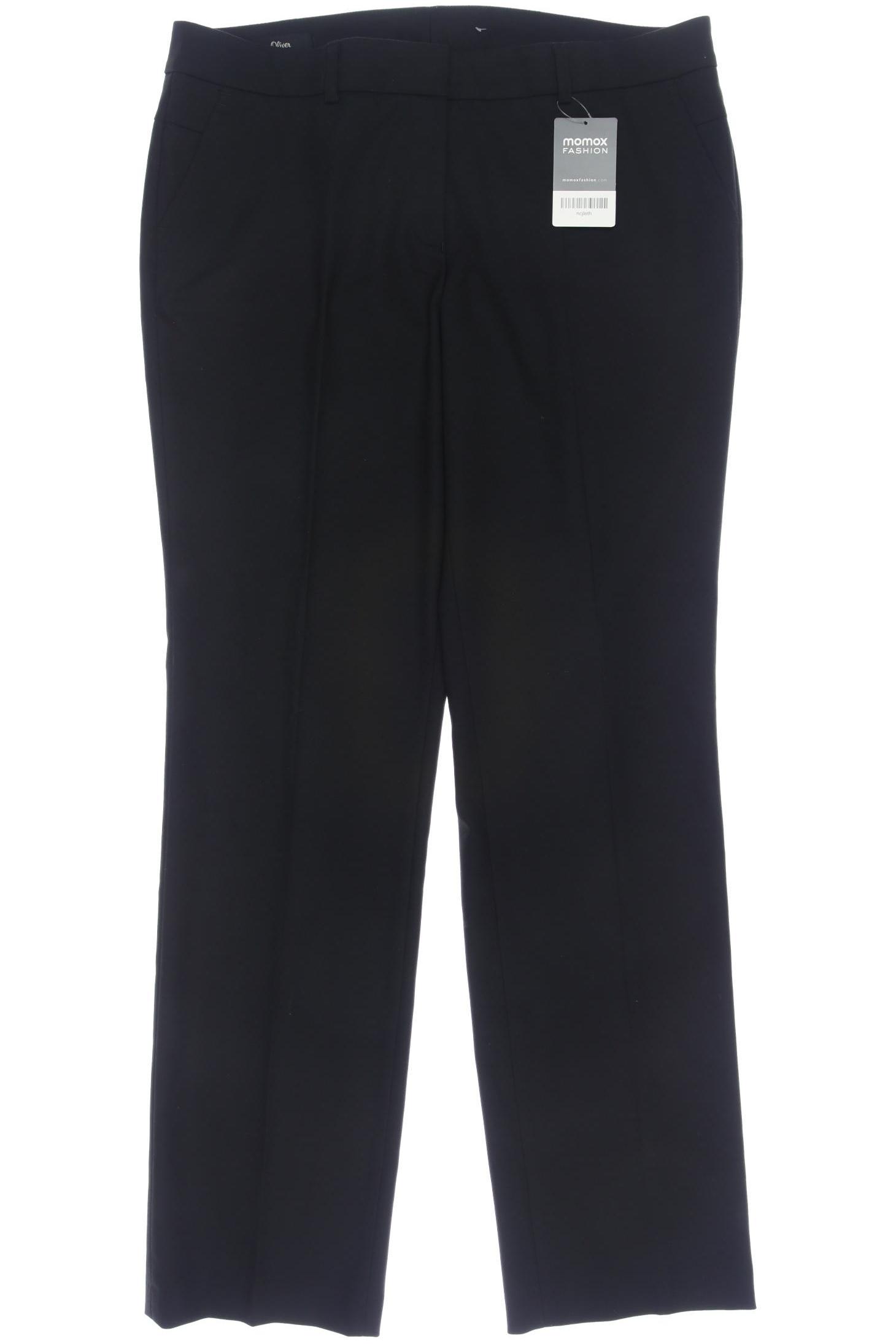 

s.Oliver Damen Stoffhose, schwarz, Gr. 40