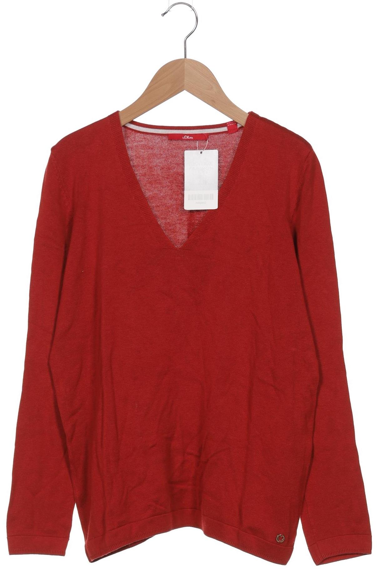 

s.Oliver Damen Pullover, rot, Gr. 38