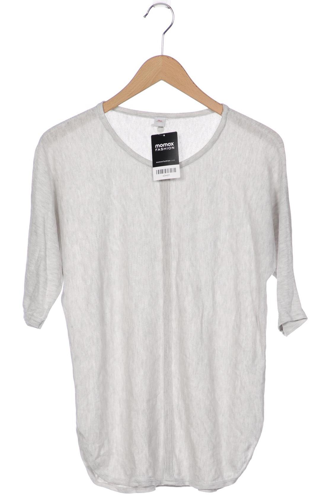 

s.Oliver Damen Pullover, weiß, Gr. 36