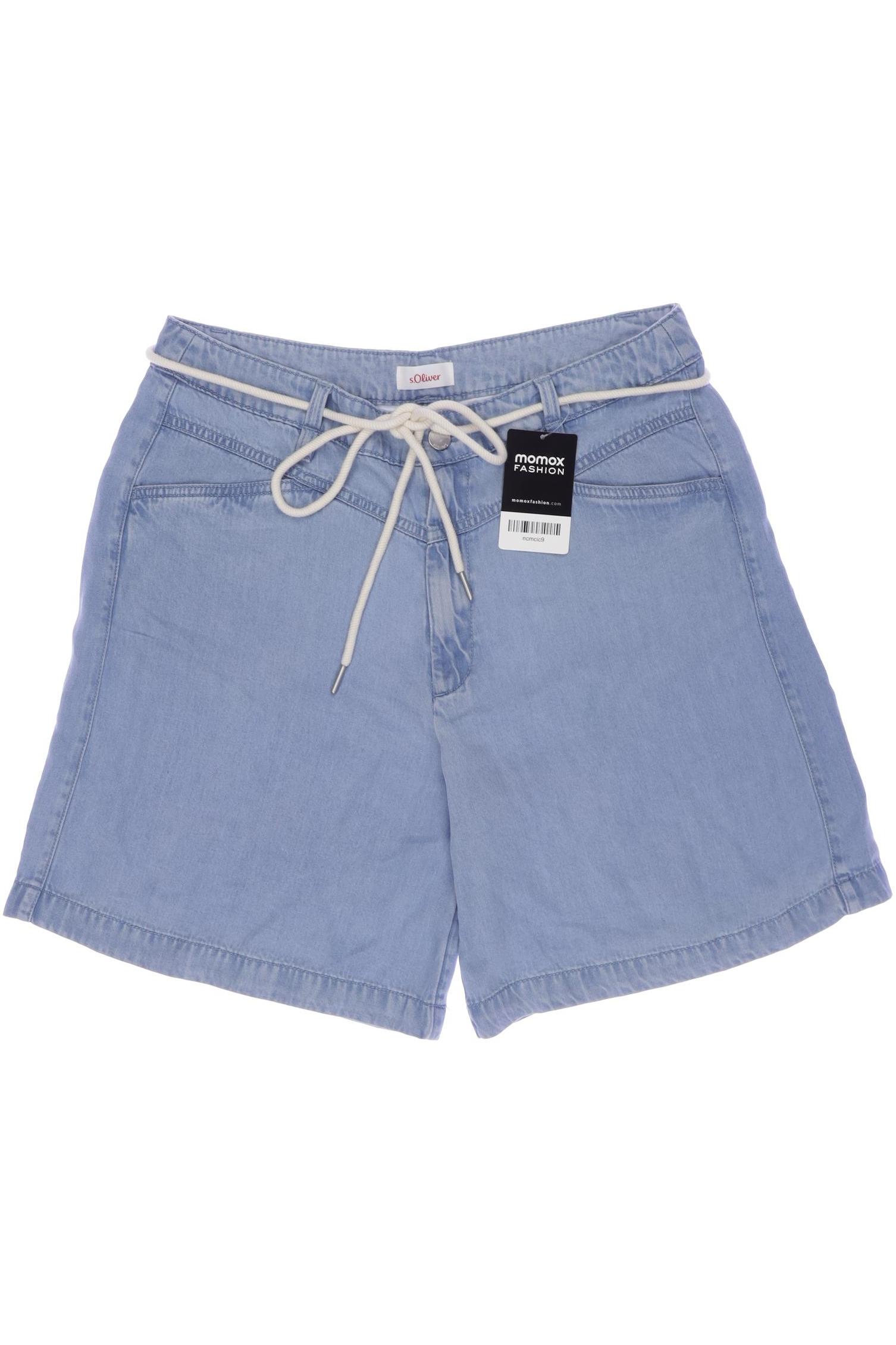 

s.Oliver Damen Shorts, hellblau, Gr. 38