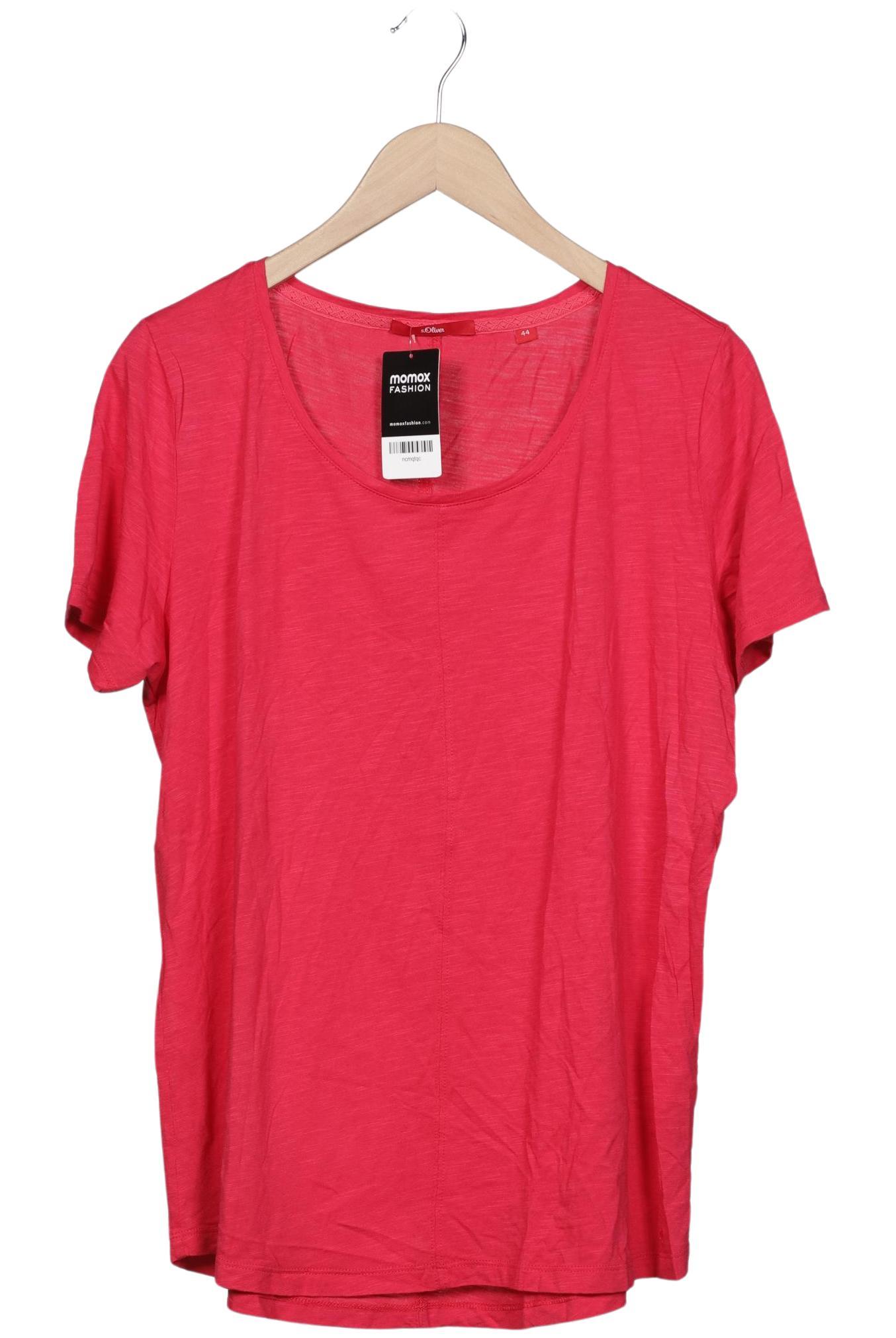

s.Oliver Damen T-Shirt, pink, Gr. 44