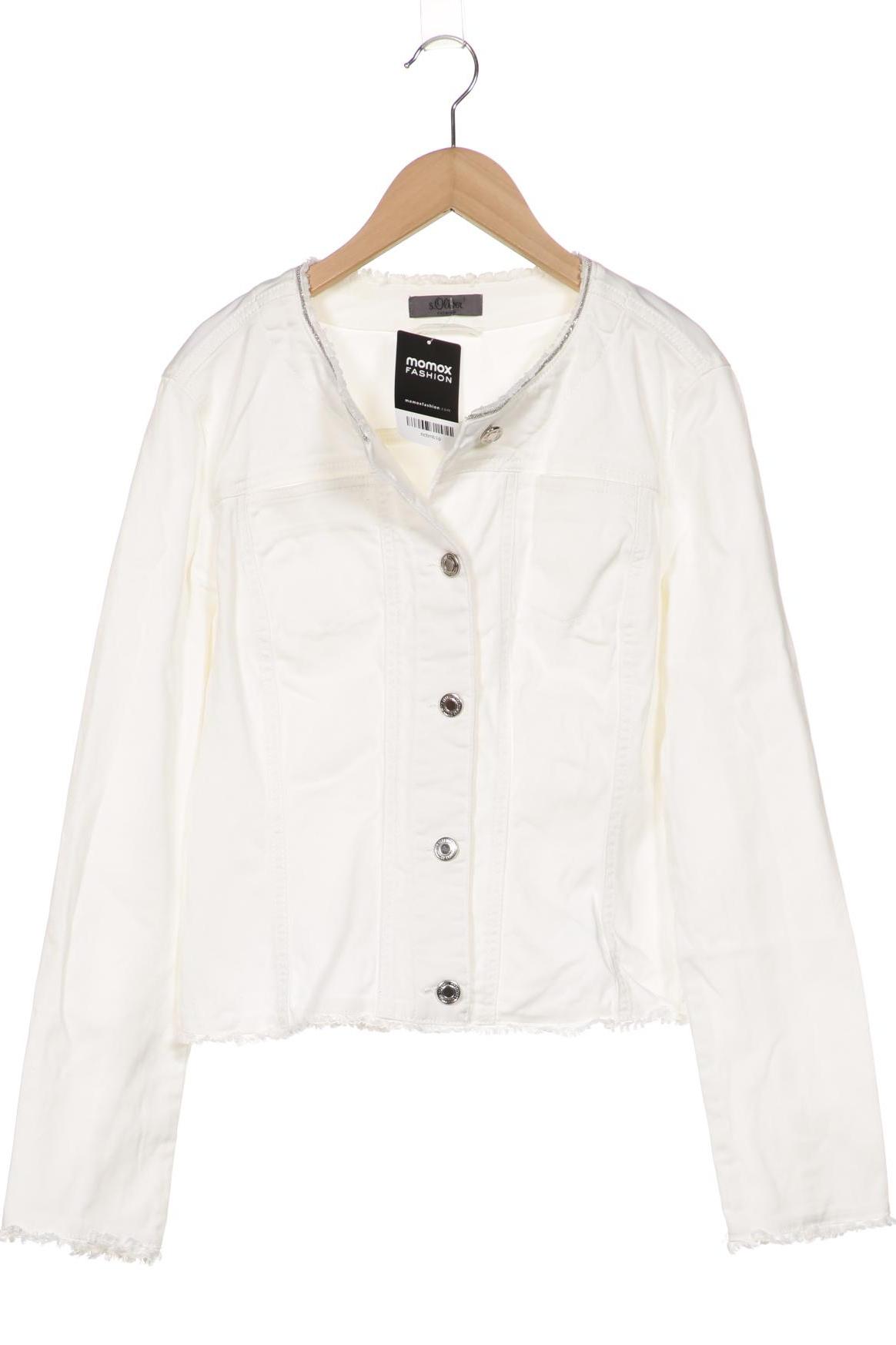 

s.Oliver Damen Jacke, weiß