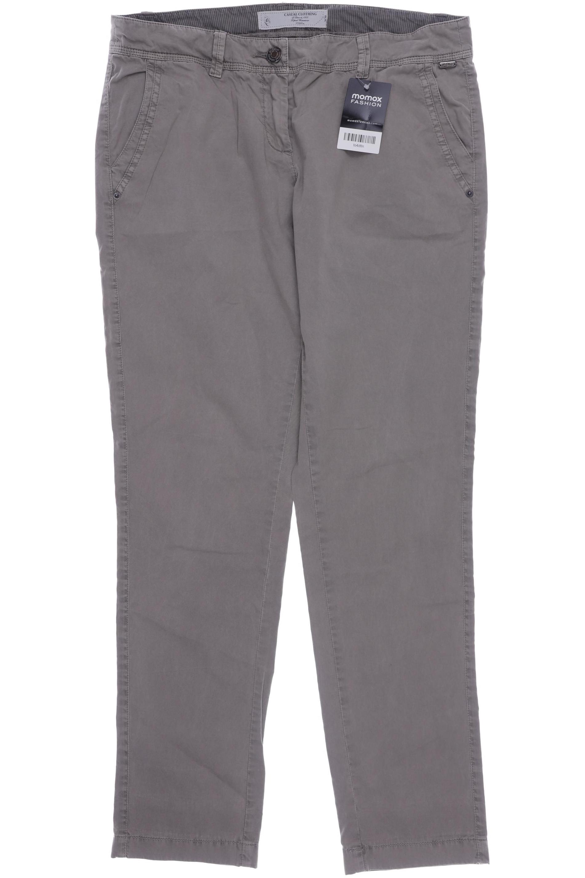 

s.Oliver Damen Stoffhose, beige, Gr. 34