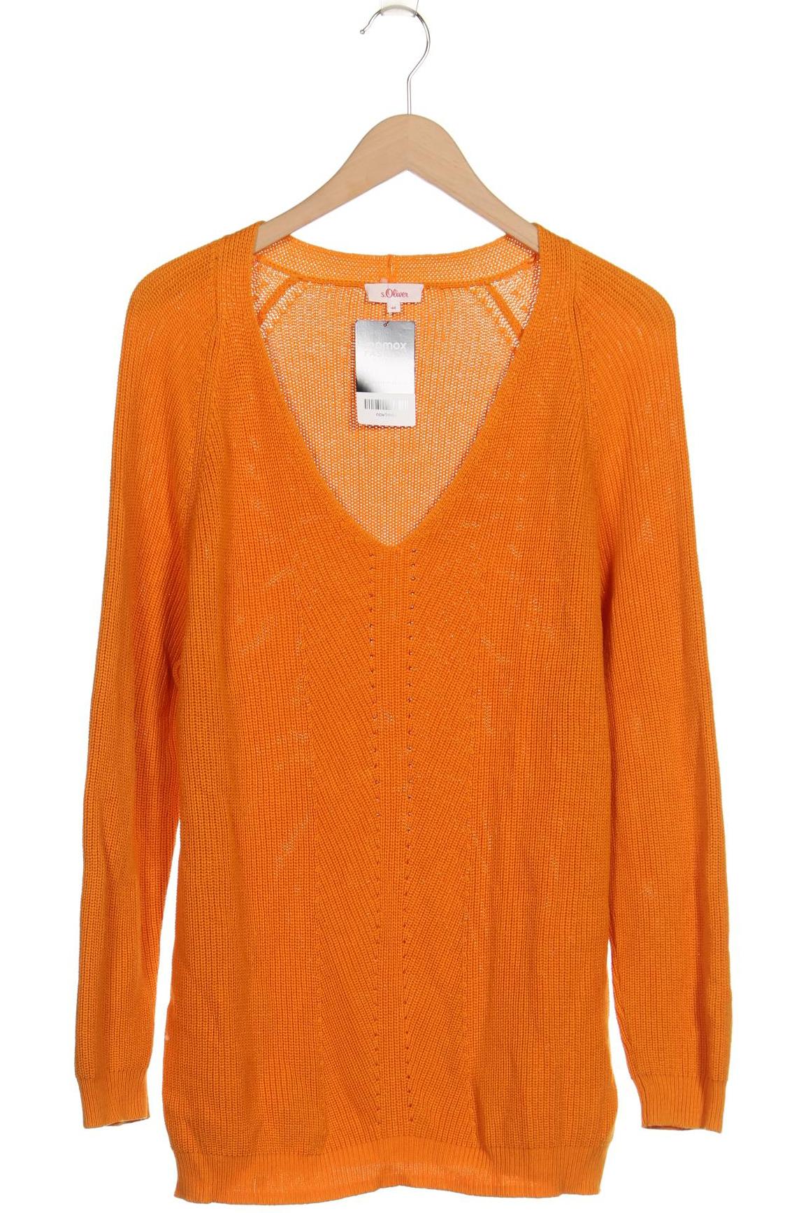 

s.Oliver Damen Pullover, orange, Gr. 44