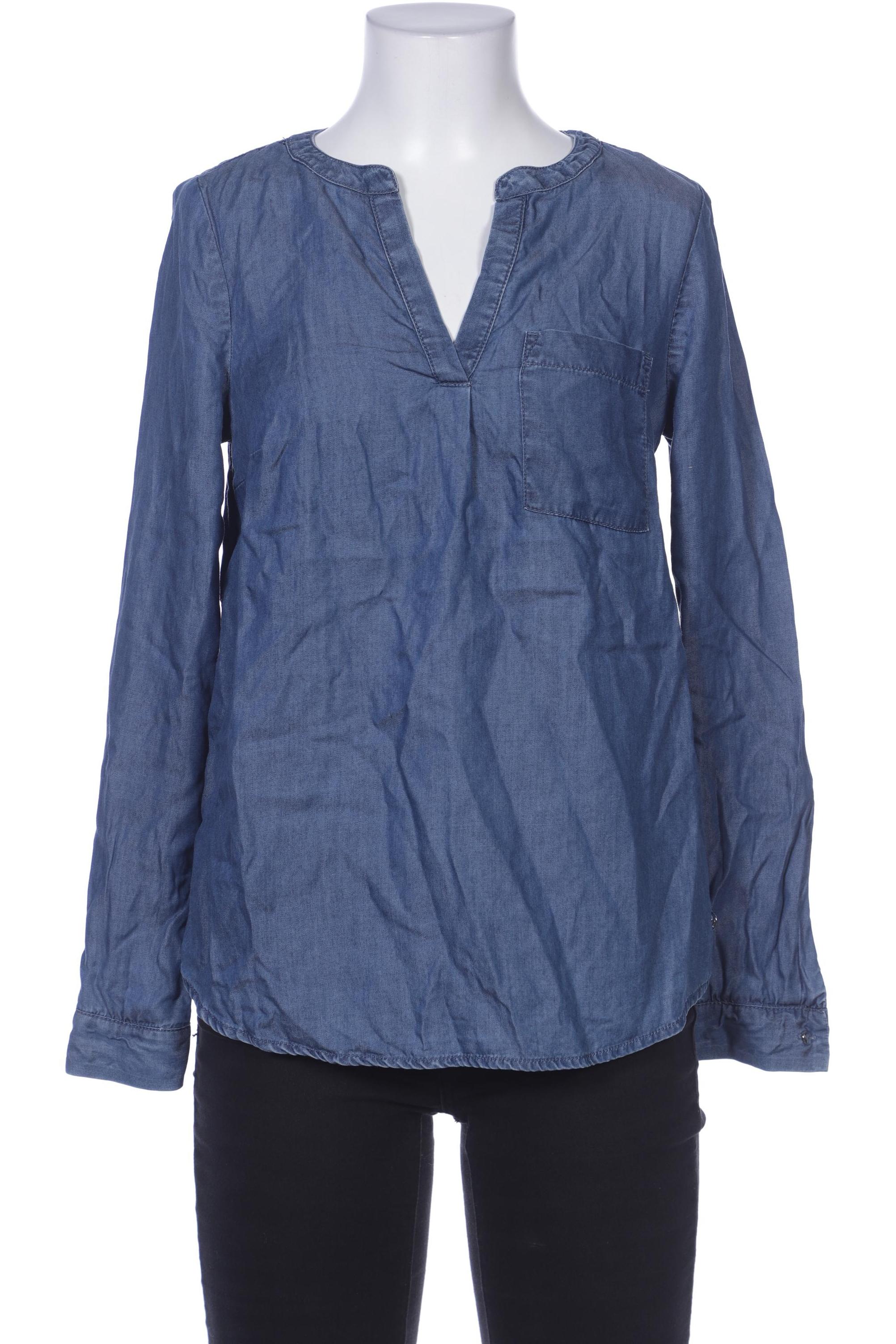 

s.Oliver Damen Bluse, blau, Gr. 34
