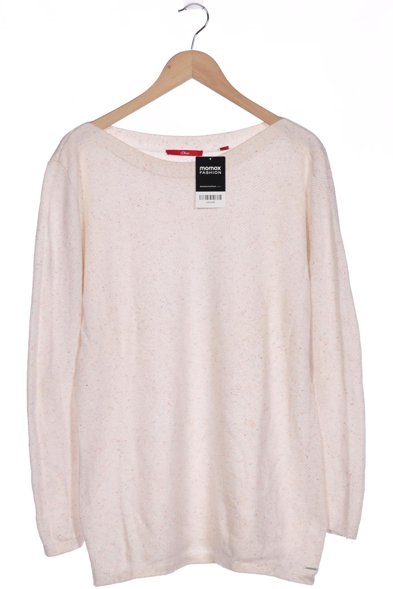 

s.Oliver Damen Pullover, cremeweiß, Gr. 44