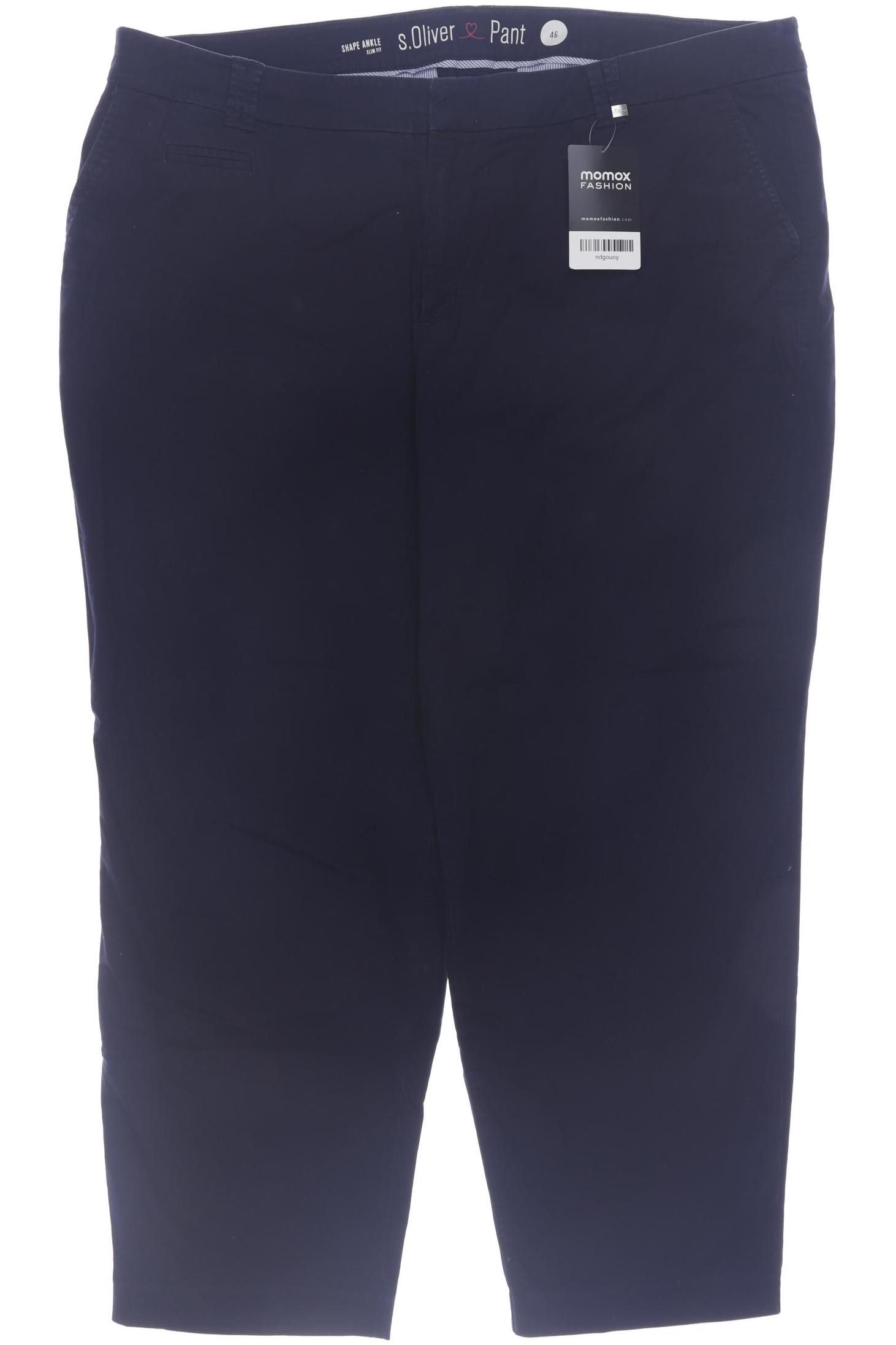 

s.Oliver Damen Stoffhose, marineblau, Gr. 46