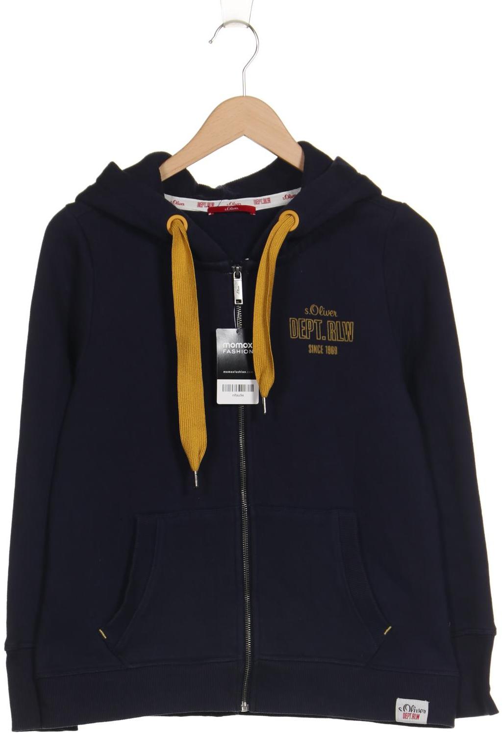 

s.Oliver Damen Kapuzenpullover, marineblau, Gr. 36