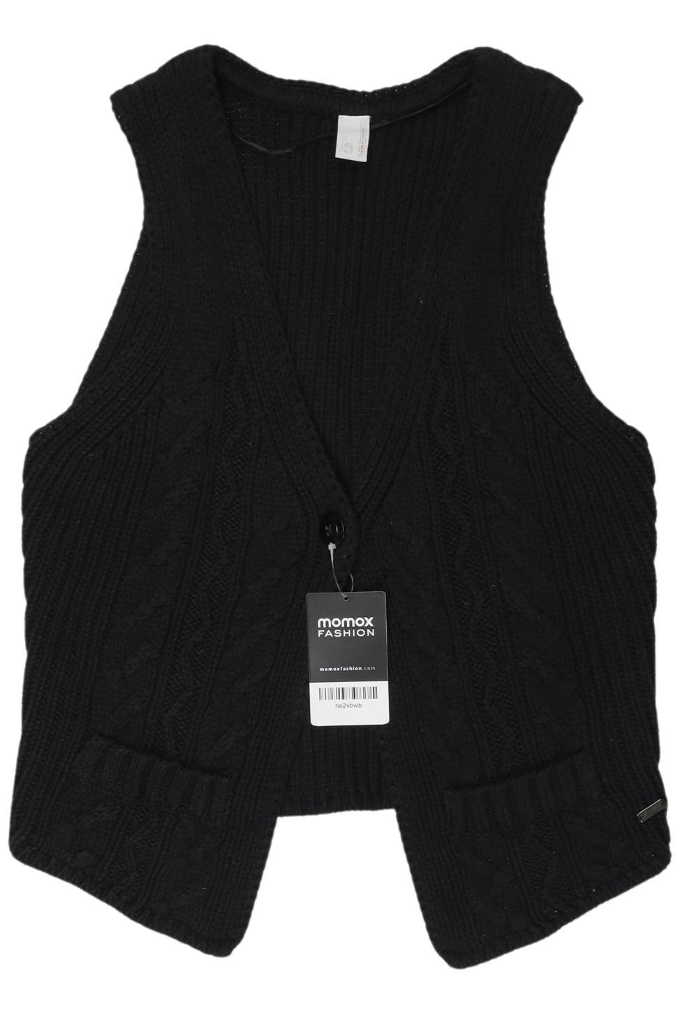 

s.Oliver Damen Weste, schwarz, Gr. 38