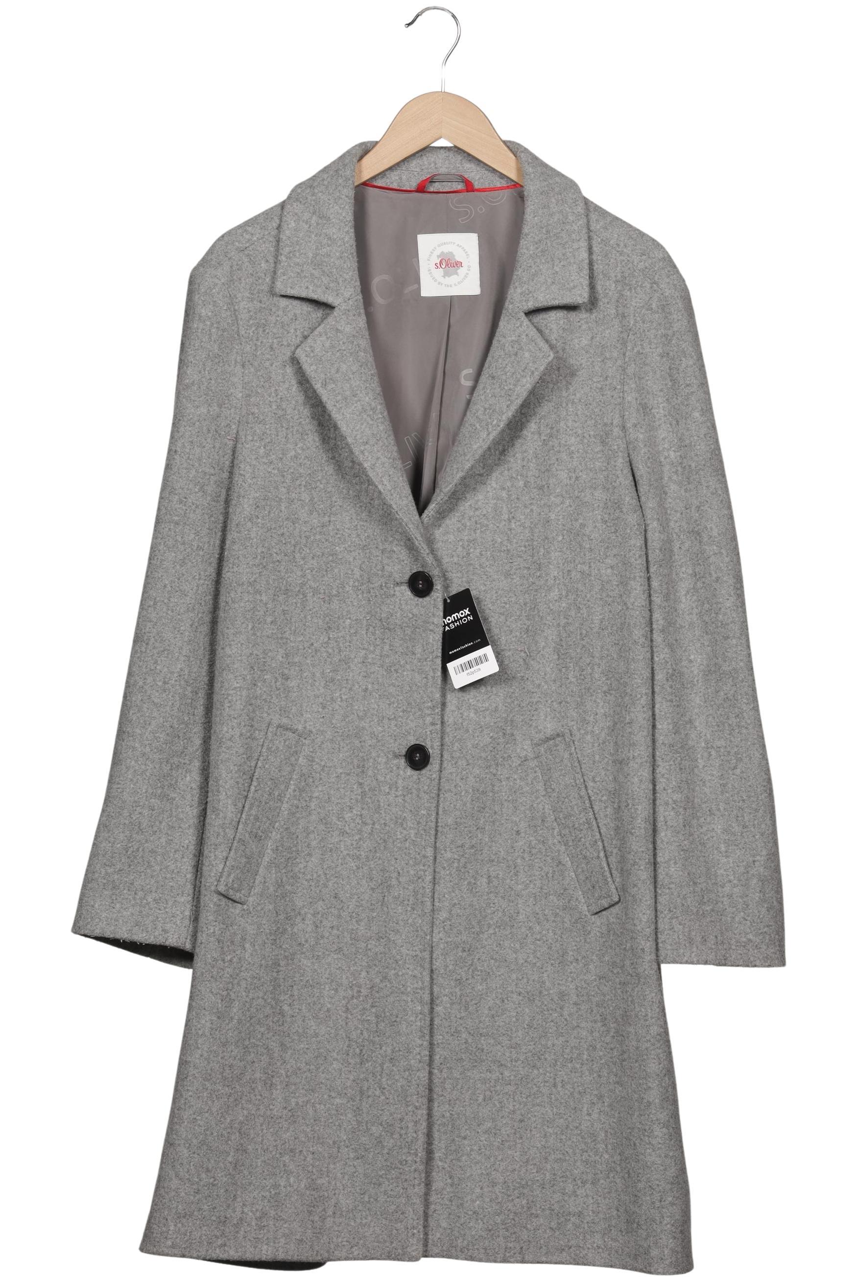 

s.Oliver Damen Mantel, grau, Gr. 46