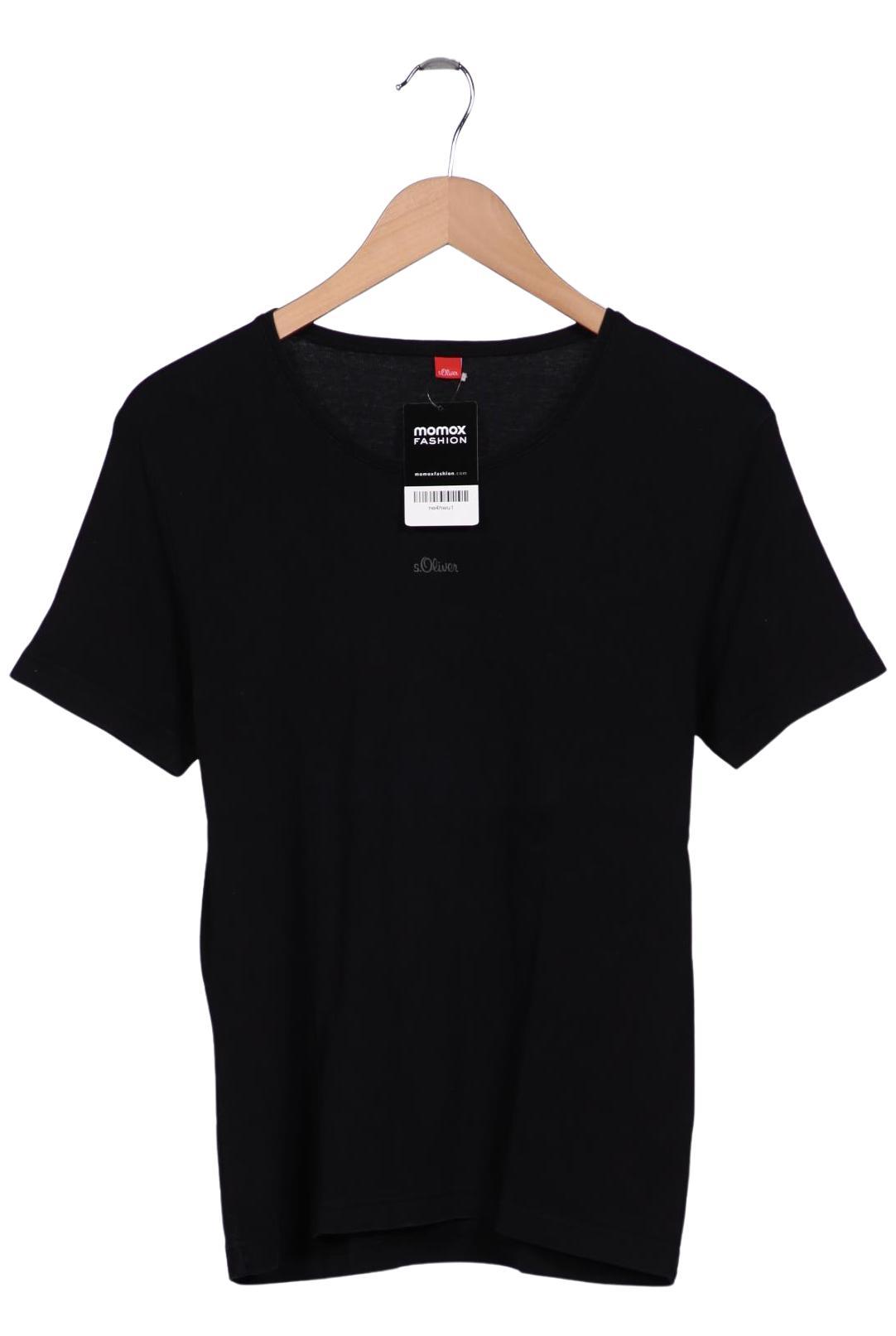 

s.Oliver Damen T-Shirt, schwarz, Gr. 46