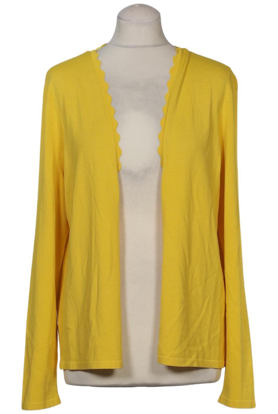 

s.Oliver Damen Strickjacke, gelb, Gr. 42