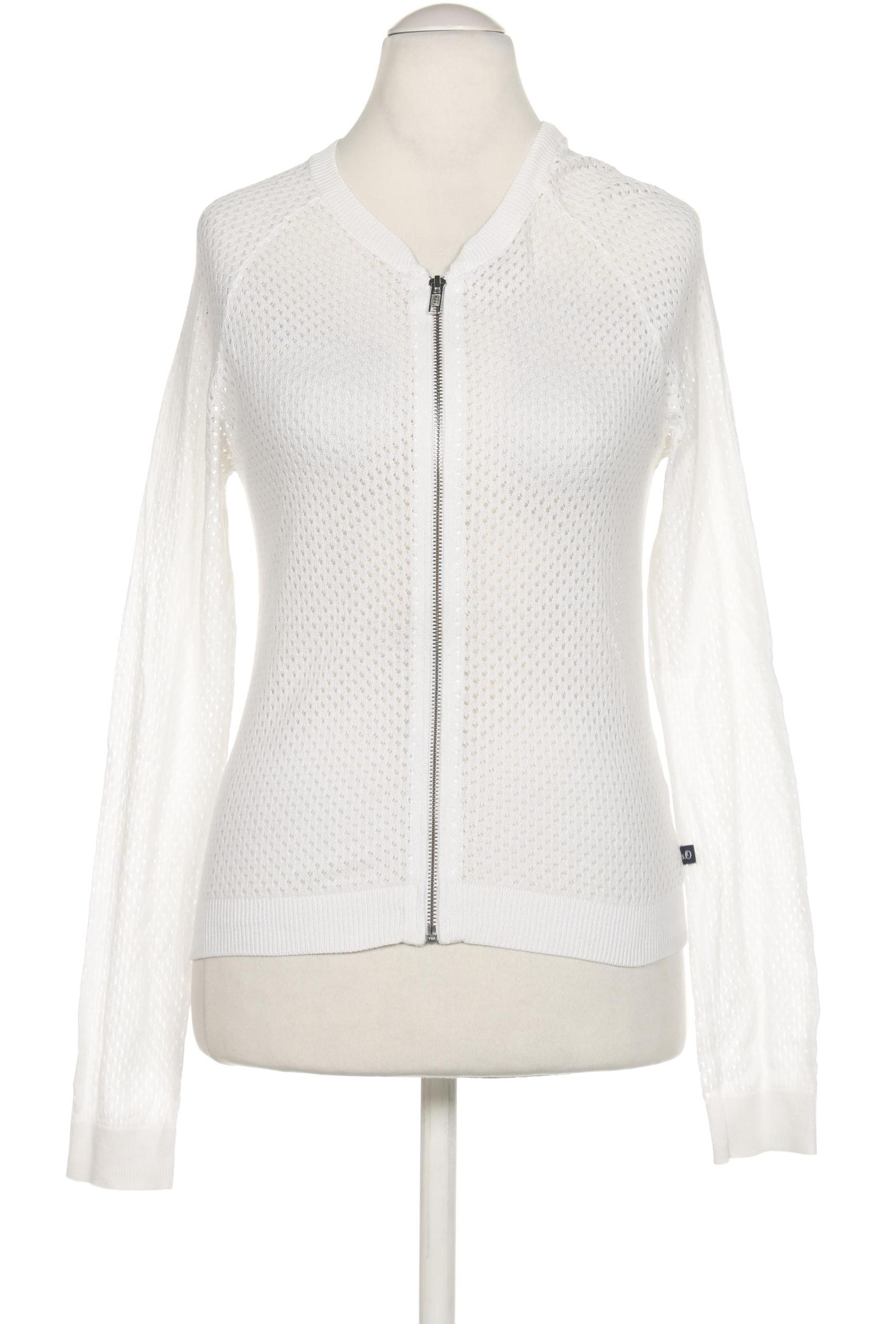

s.Oliver Damen Strickjacke, weiß, Gr. 36