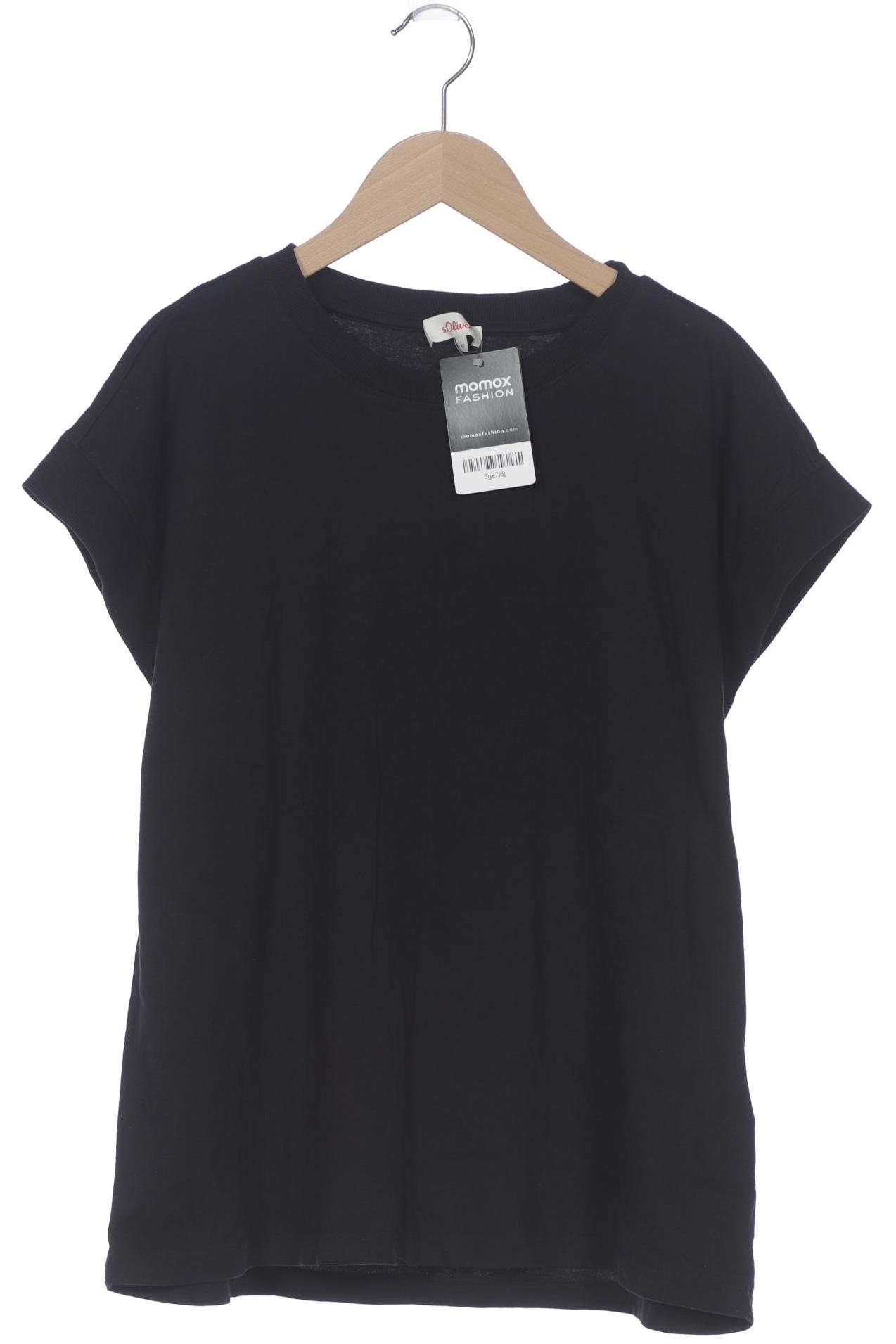 

s.Oliver Damen T-Shirt, schwarz, Gr. 40